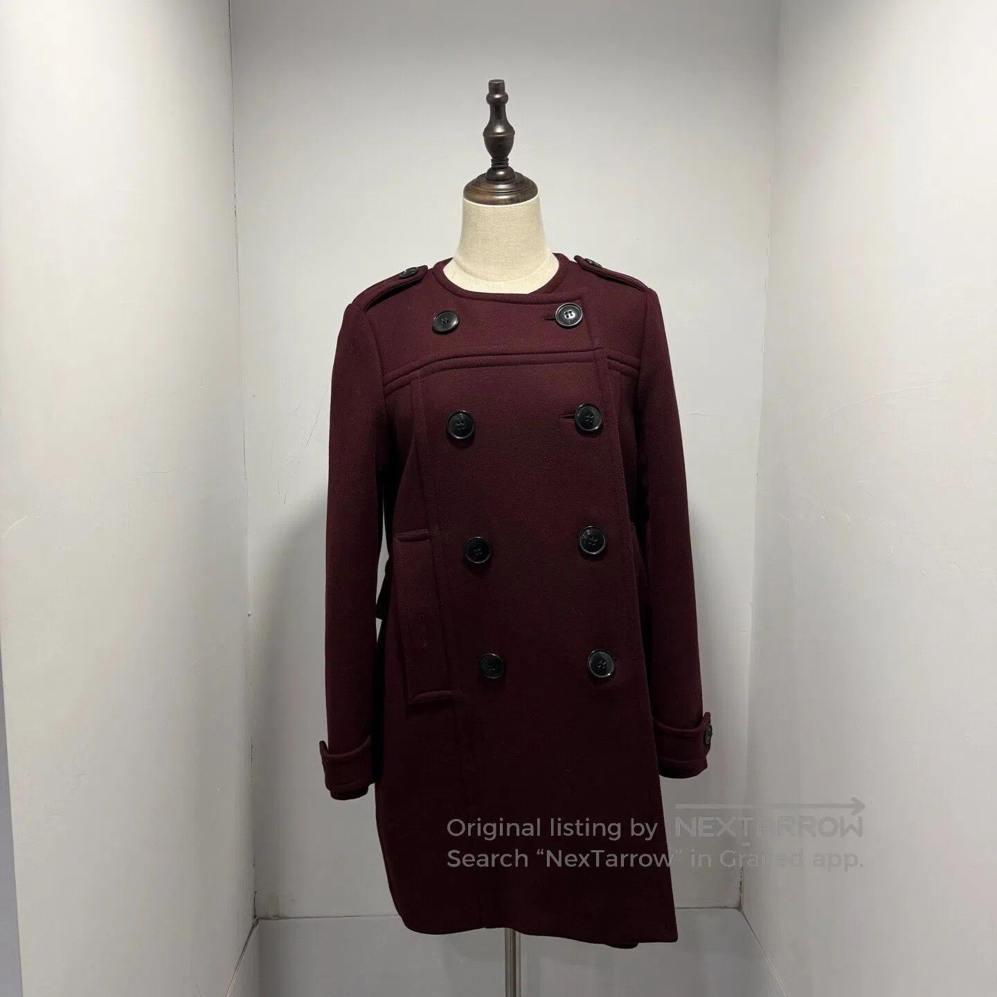 Burberry Burberry Lined Plaid Overcoat| Size XS / US 0-2 / IT 36-38 - 1 Thumbnail