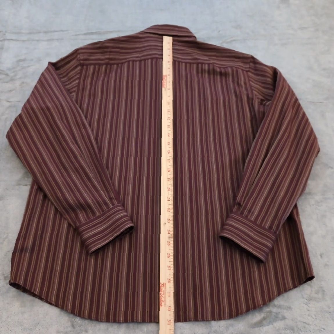 Eddie Bauer Eddie Bauer Shirt Mens Large Brown Striped Long Sleeve Button-Up Classic Fit Gentlemen Mens Brown Striped Shirt Size US L / EU 52-54 / 3 - 5 Thumbnail