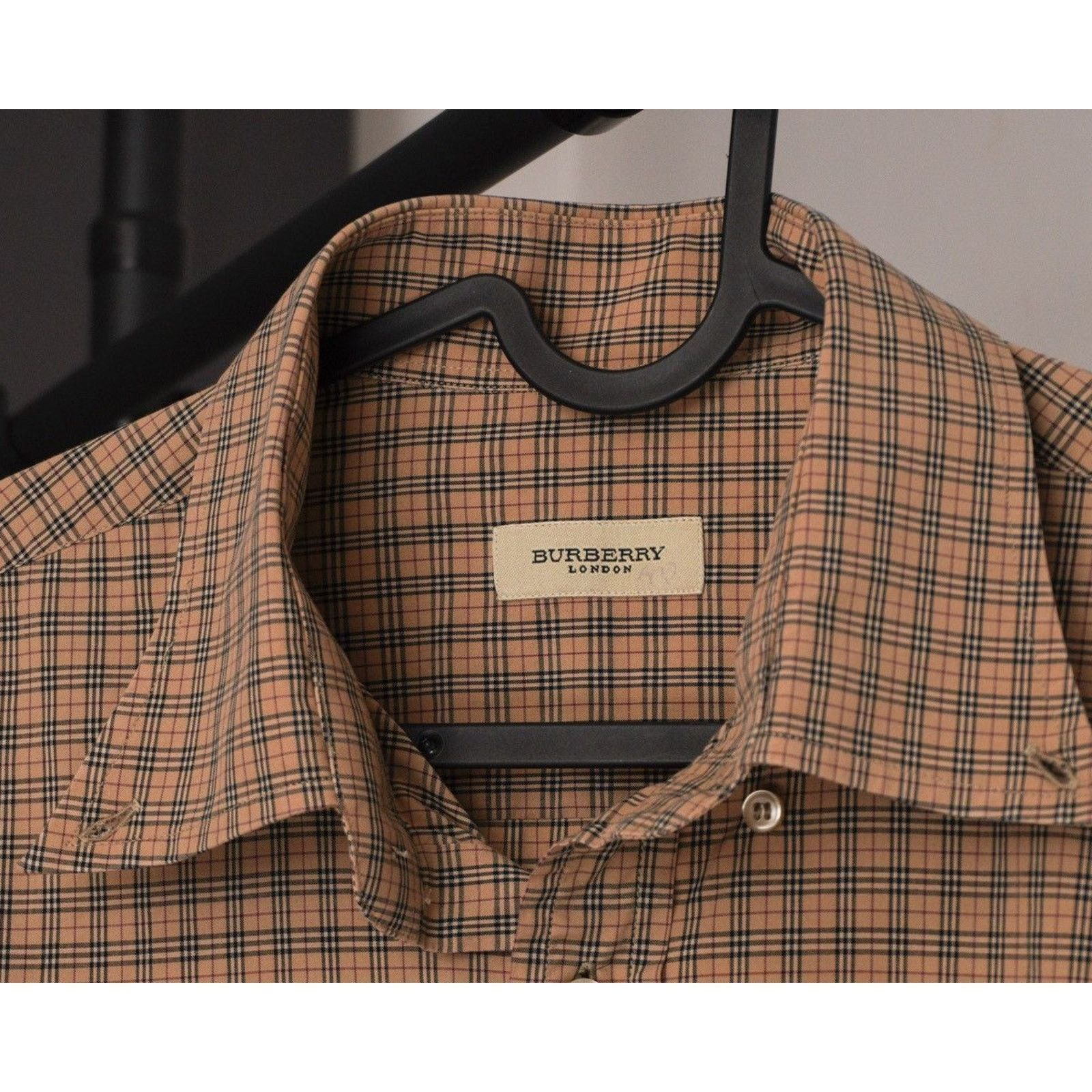 Burberry Vintage burberry london monogram check nova shirt Size US M / EU 48-50 / 2 - 5 Thumbnail