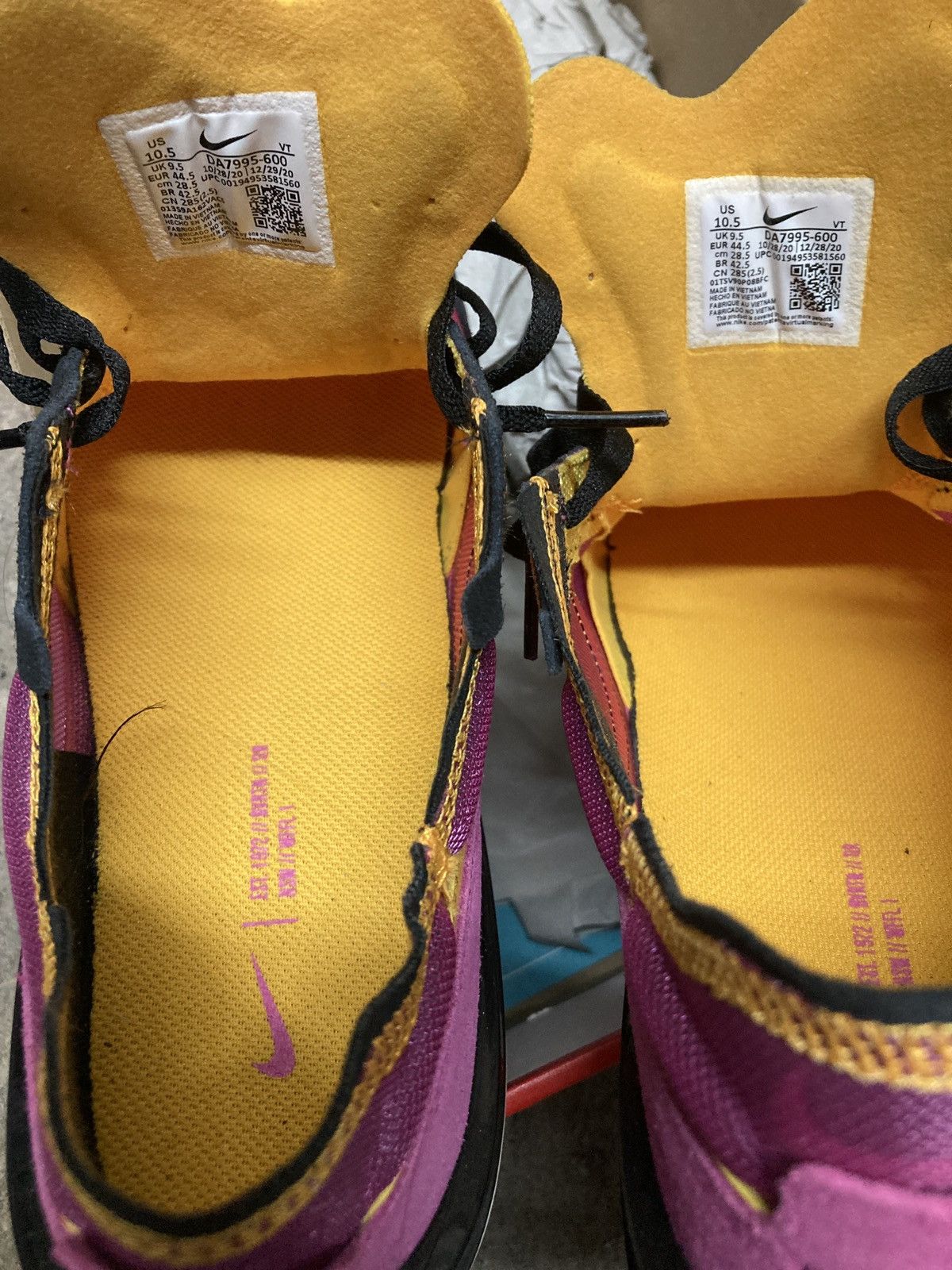 Nike Fuchsia/University Gold 10.5 US Size US 10.5 / EU 43-44 - 9 Thumbnail