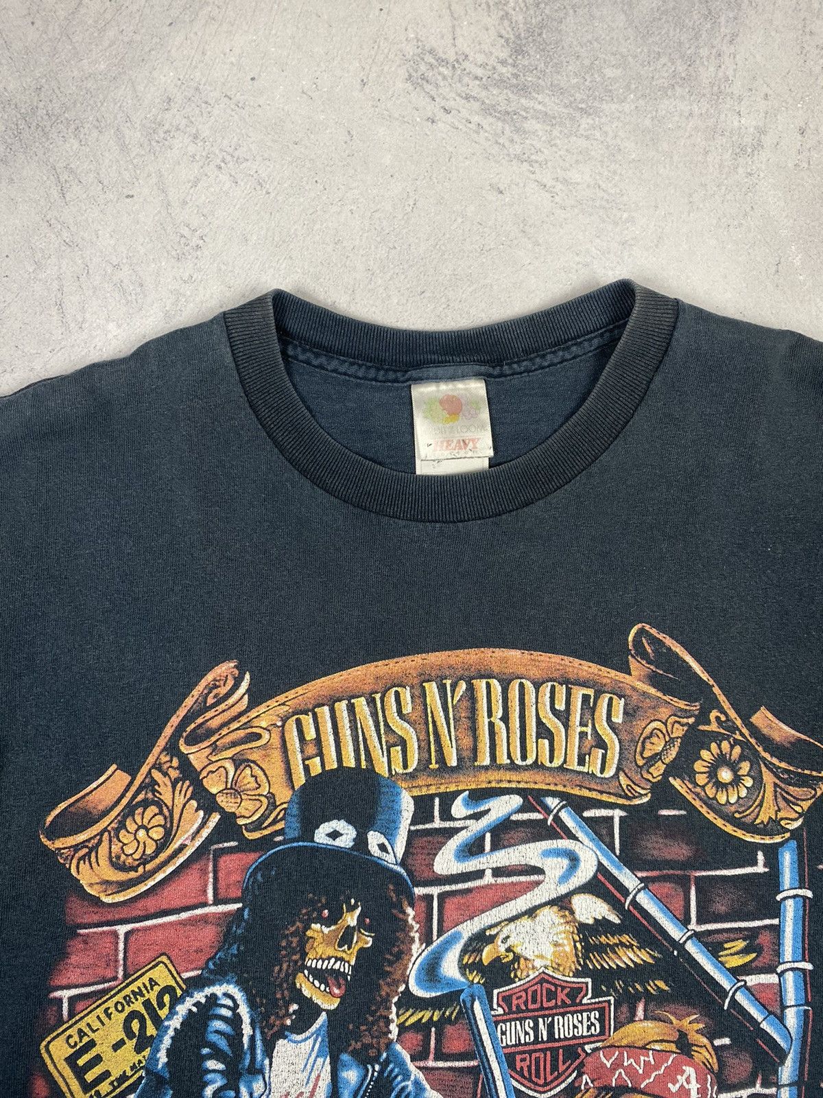 Guns N' Roses Vintage Guns N Roses Rock N Roll Whiskey Harley Full Print Size US M / EU 48-50 / 2 - 10 Thumbnail