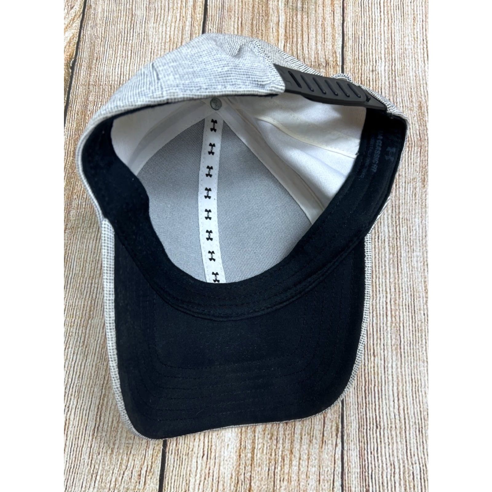 Under Armour Under Armour Snapback Hat Classic Fit Adjustable Men One Size Gray Solid Snapback Adjustable Hat Size ONE SIZE - 4 Thumbnail