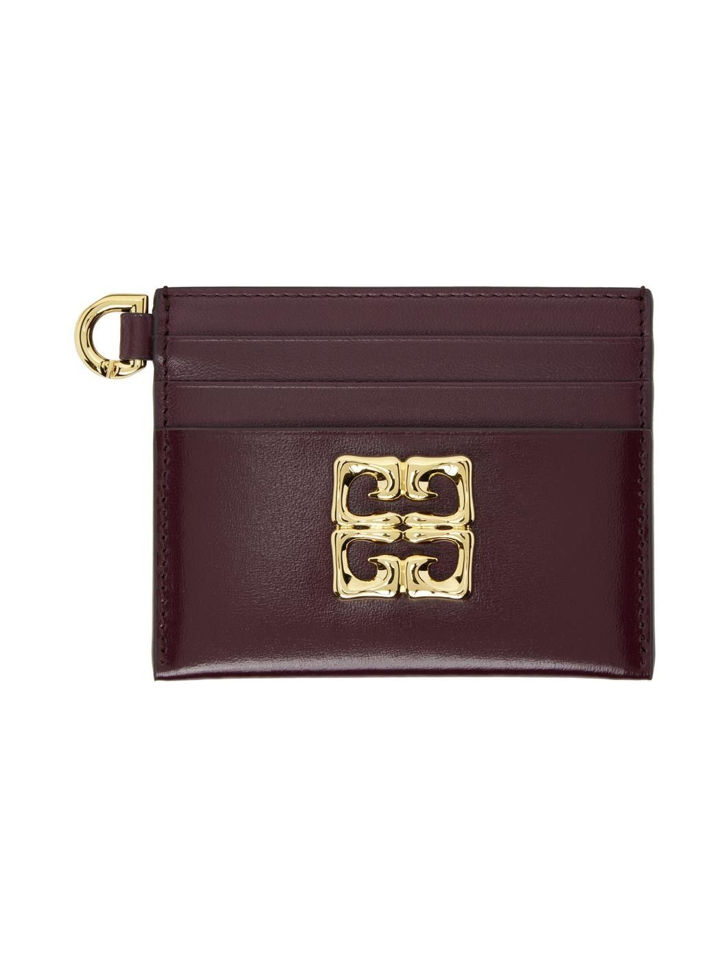 Givenchy o1srvl11e1224 Size: OS/4G Liquid Card Holder in Black Size ONE SIZE - 1 Thumbnail