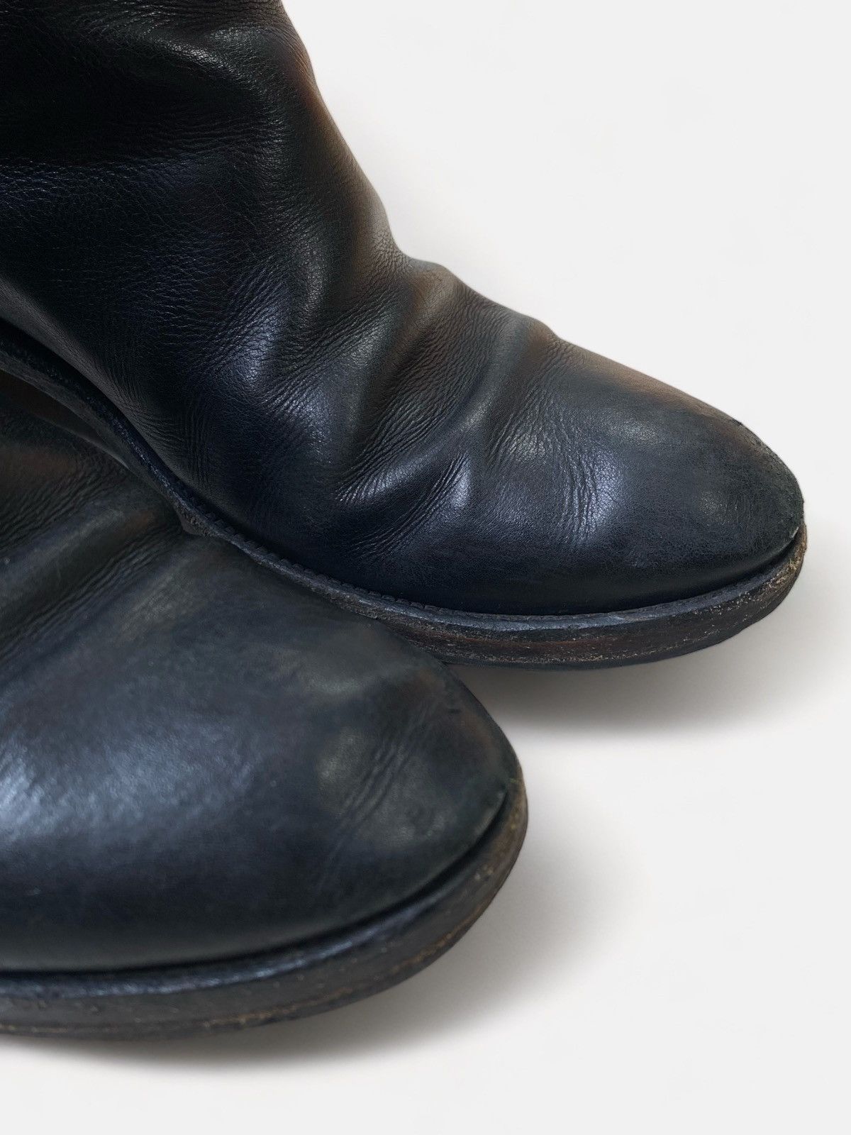 Haider Ackermann - Ankle Backzip Leather Boots