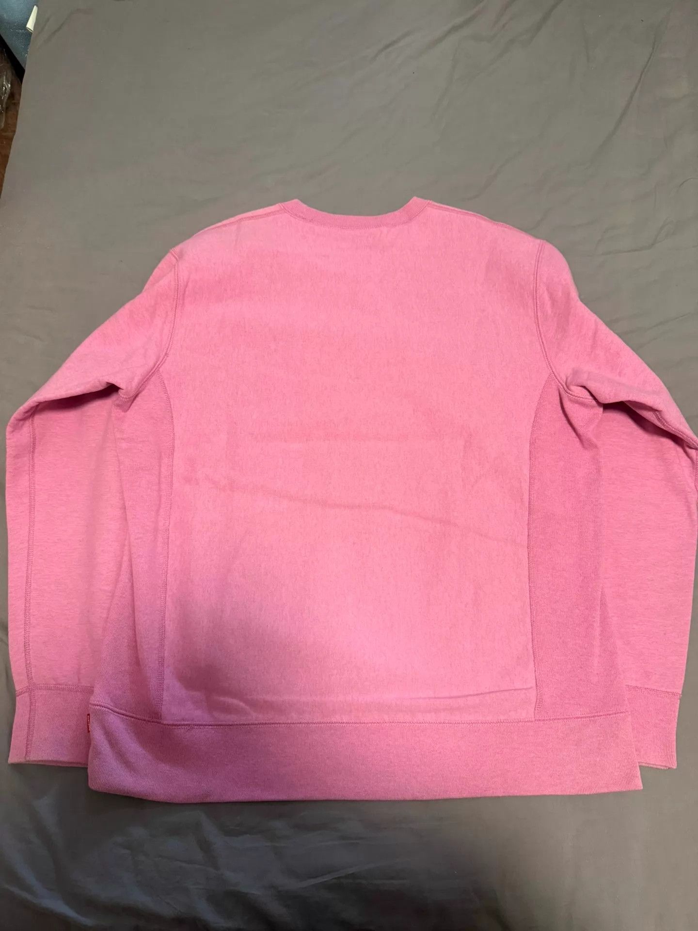 Supreme Supreme FW15 Box Pink Crewneck XL Size US XL / EU 56 / 4 - 5 Thumbnail