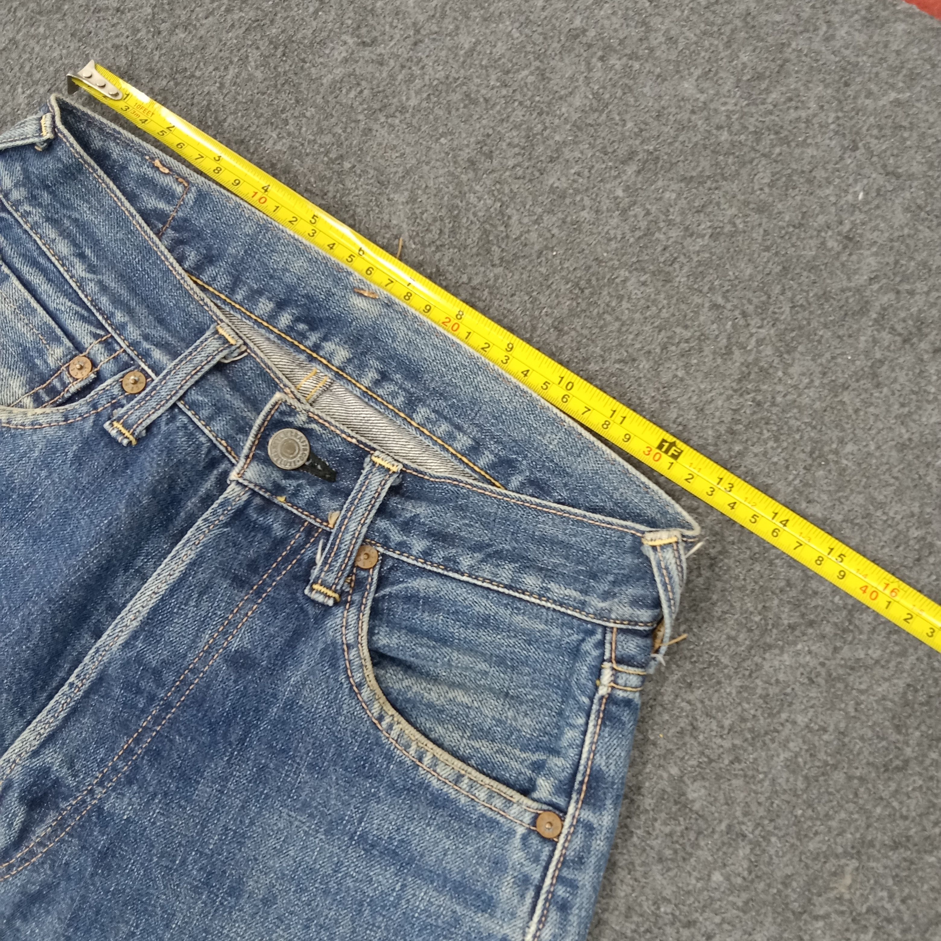 Evisu × Japanese Brand × Vintage Evisu Selvedge Japanese Daicock Custom Art Denim Jeans Size US 26 / EU 42 - 10 Thumbnail