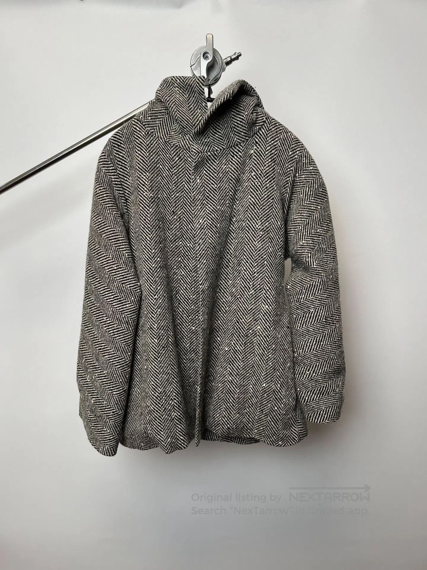 Yohji Yamamoto Yohji Yamamoto Houndstooth Cape Coat. Size XL / US 12-14 / IT 48-50 - 1 Thumbnail