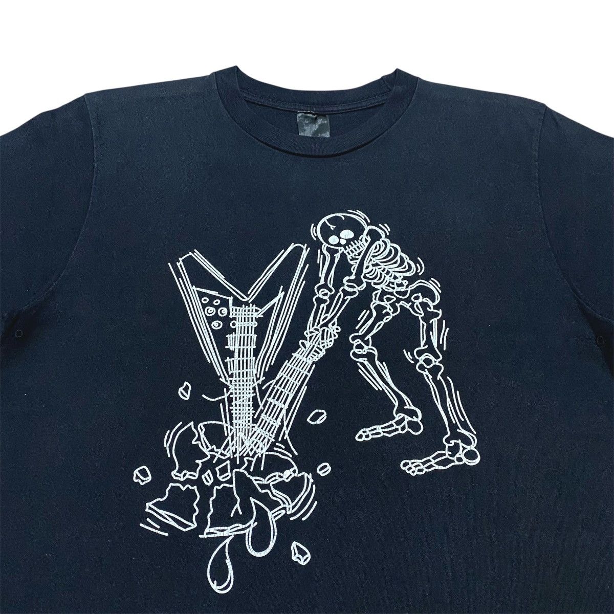 Japanese Brand Rare‼️🔥Number (N)ine Skeleton Guitarist T-Shirt Size US M / EU 48-50 / 2 - 3 Thumbnail