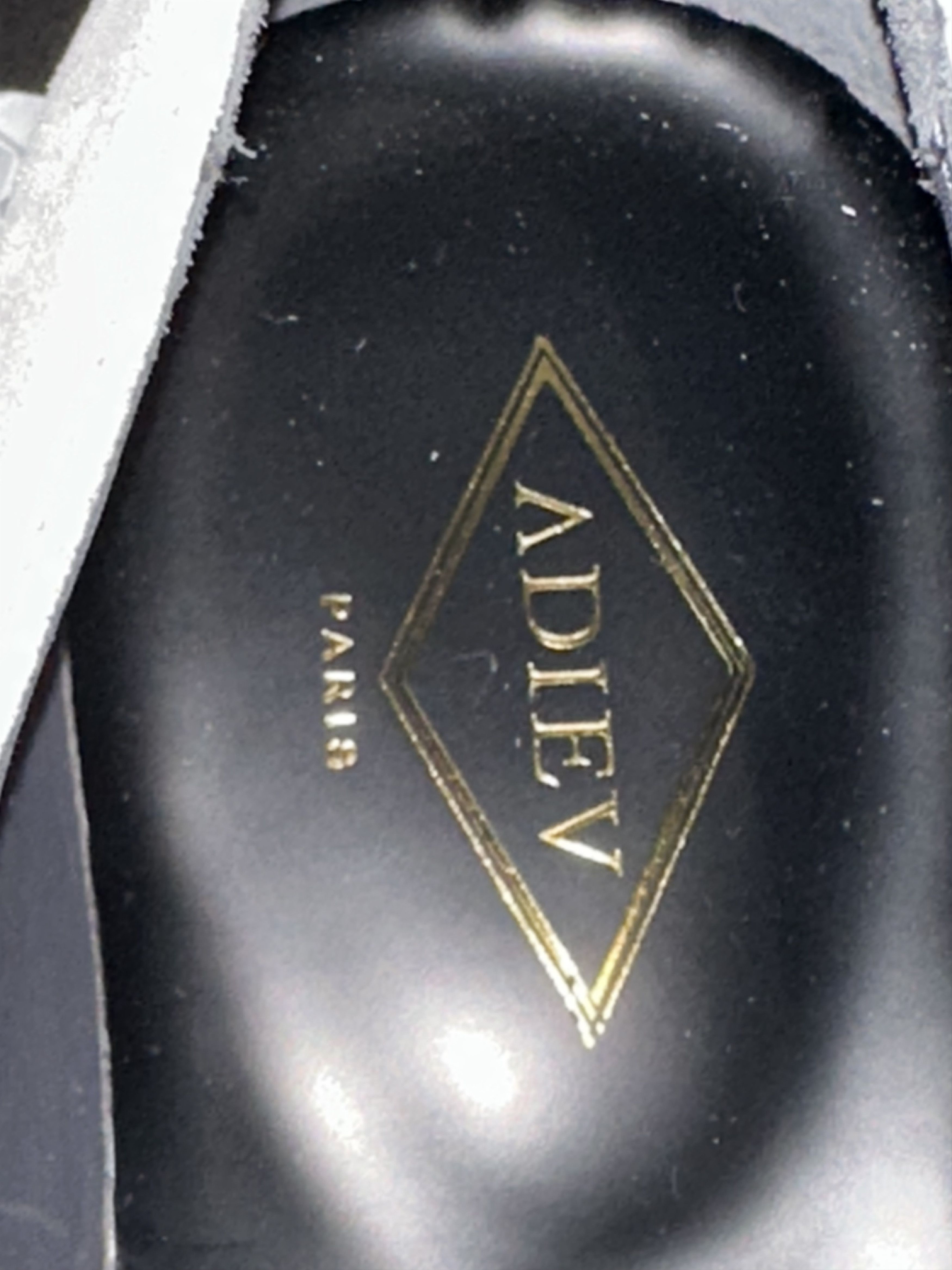 Adieu Paris Adieu Leather Apron Toe Derby Shoes $530 Sz 13. Size US 13 / EU 46 - 11 Thumbnail