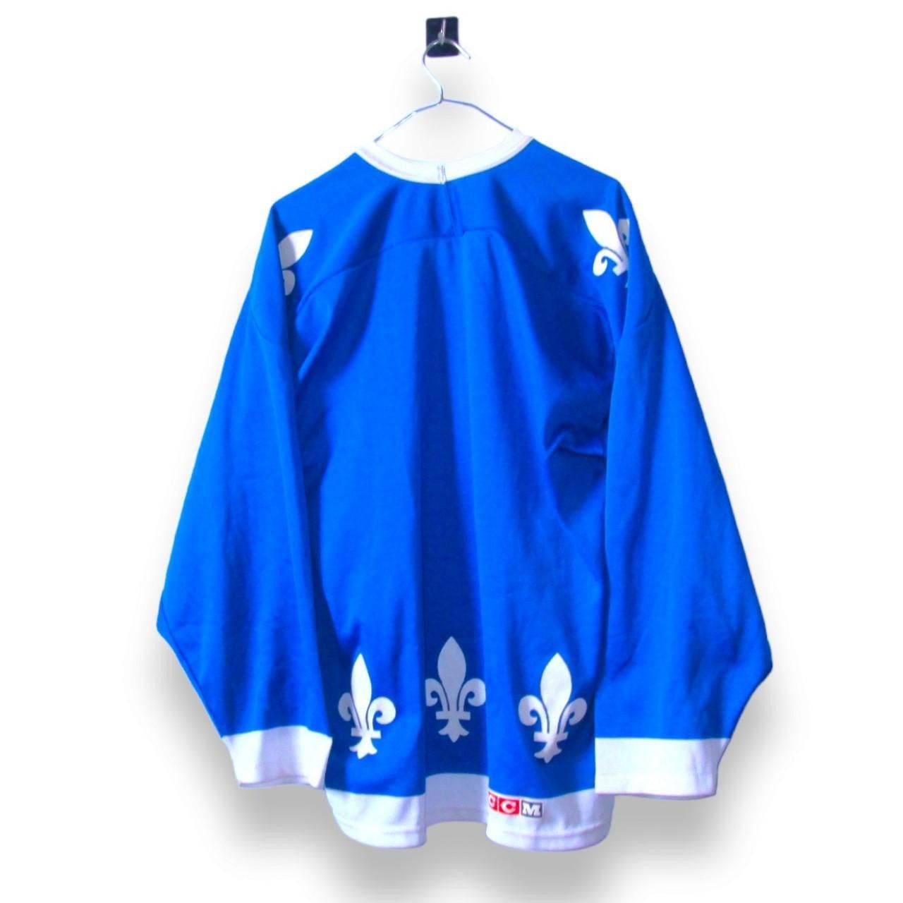 Ccm Quebec Nordiques Canada 1990 1992 NHL Hockey Maillot Shirt Size US XL / EU 56 / 4 - 2 Thumbnail