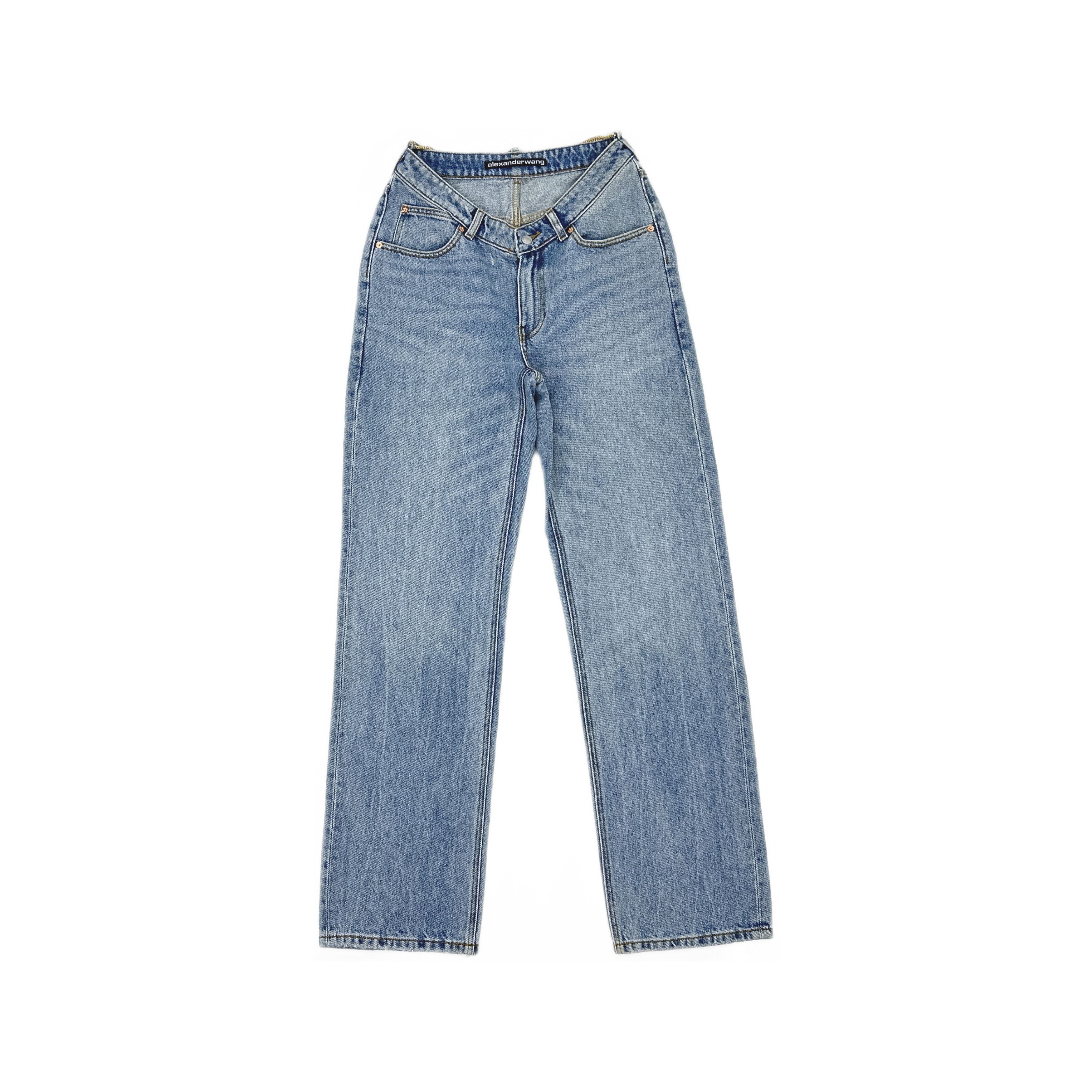 Alexander Wang Alexander Wang Chain Detail Jeans Size 28 Size 28" / US 6 / IT 42 - 1 Thumbnail