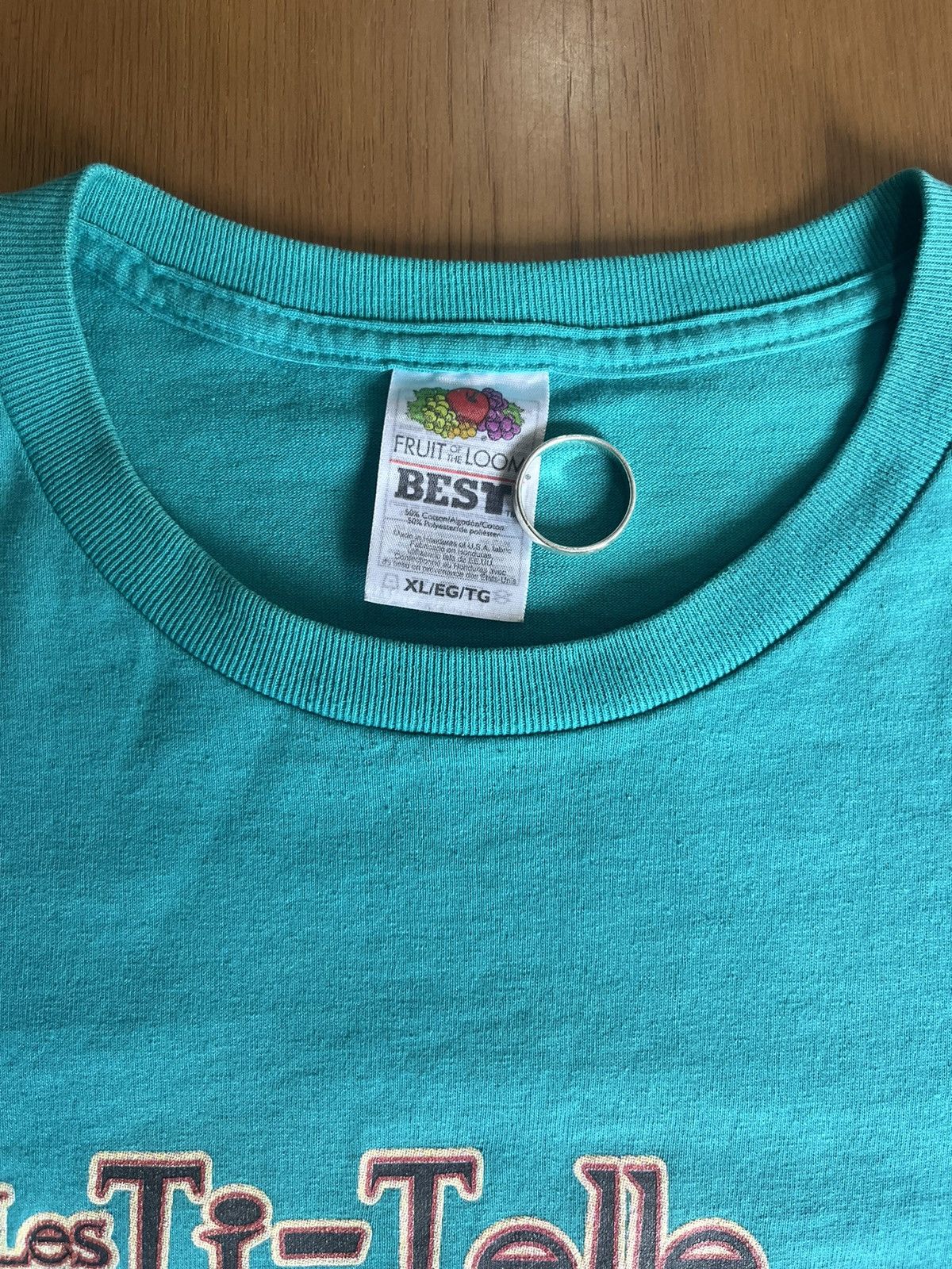 Vintage Vintage Les Ti-Telle… Ca Fesse !!! By Ti-wiss 00’s Tshirt Size US XL / EU 56 / 4 - 5 Thumbnail