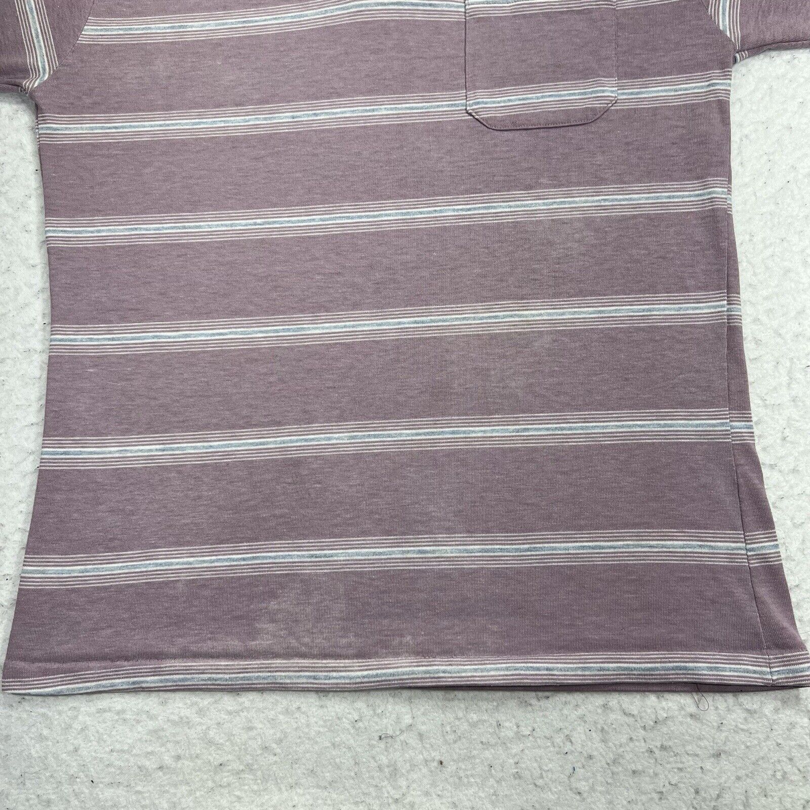 Knightsbridge Vintage Knightsbridge Medium Purple Striped Polo USA Size US M / EU 48-50 / 2 - 7 Thumbnail