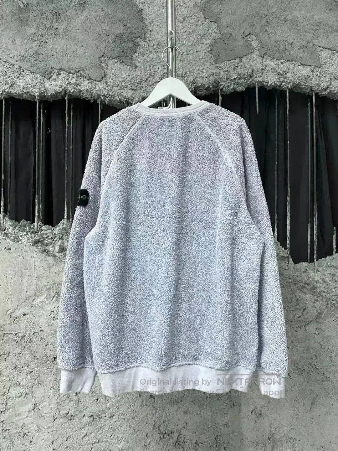 Stone Island Stone Island Haze Blue Teddy Sweatshirt. Size US M / EU 48-50 / 2 - 2 Thumbnail