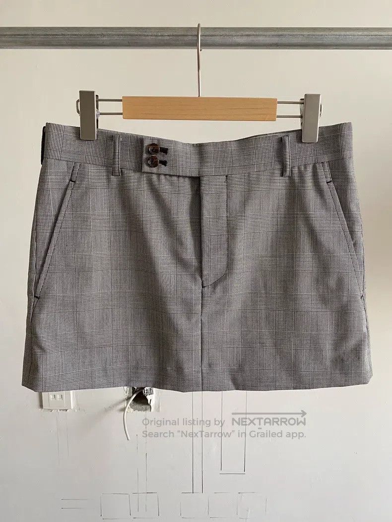 Comme des Garcons Comme Des Garcons size XS Plaid Wool Mini Skirt Size 23" - 1 Thumbnail