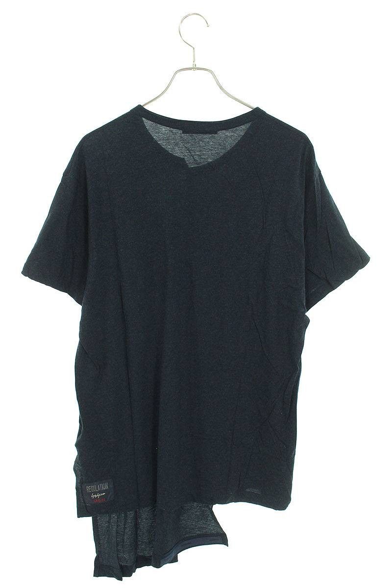 Yohji Yamamoto Split Asymmetrical Tee Size US L / EU 52-54 / 3 - 2 Thumbnail
