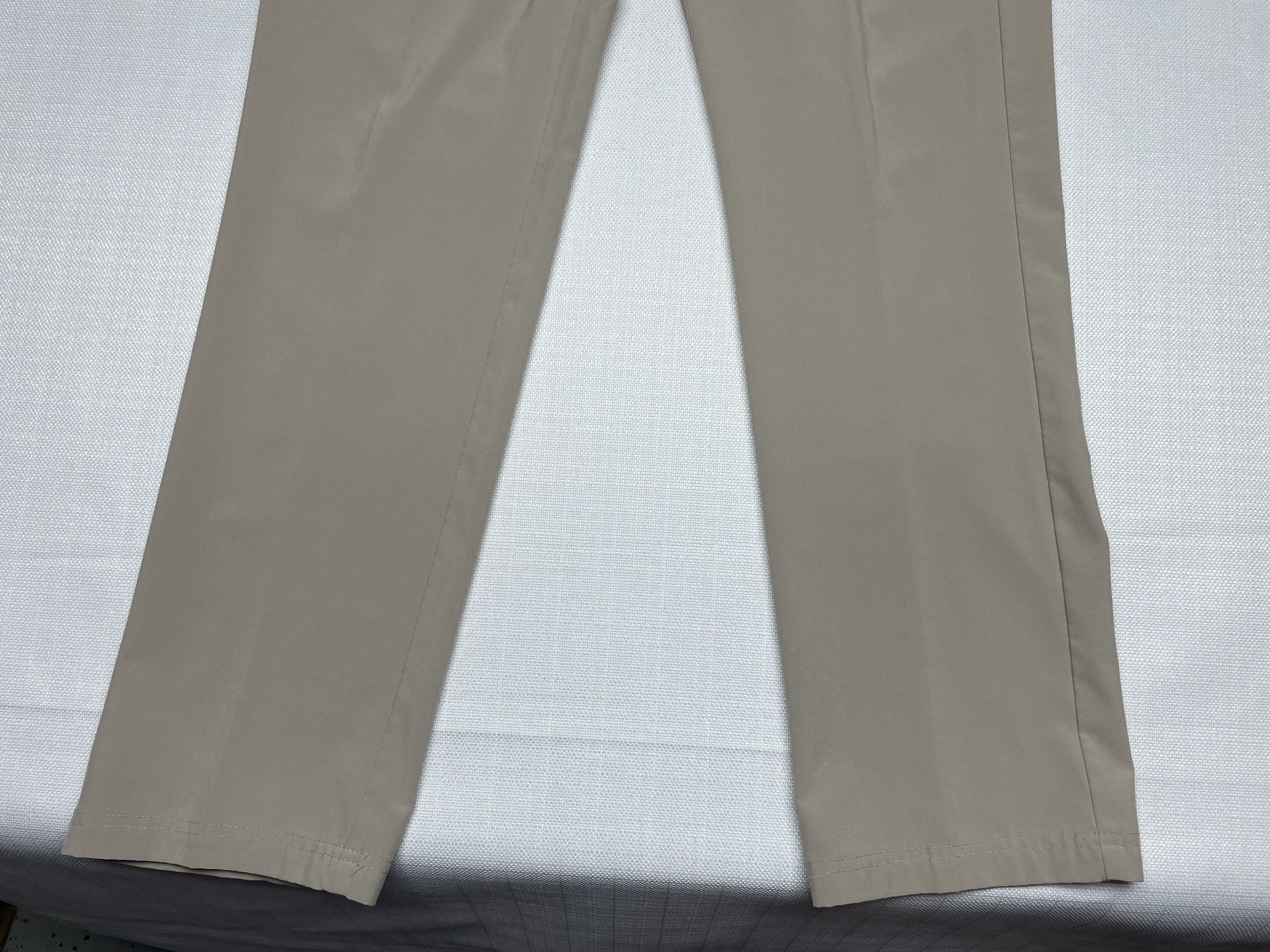 Izod Men's IZOD Golf Pants Performance Flat Front Tan Pant 34/34 Size US 34 / EU 50 - 4 Thumbnail