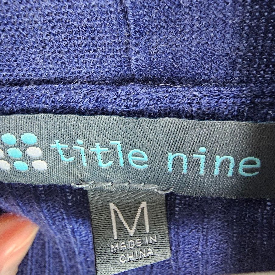 Titleist Title Nine Womens Merino Wool Cardigan Sweater Sz M Open Size M / US 6-8 / IT 42-44 - 6 Thumbnail