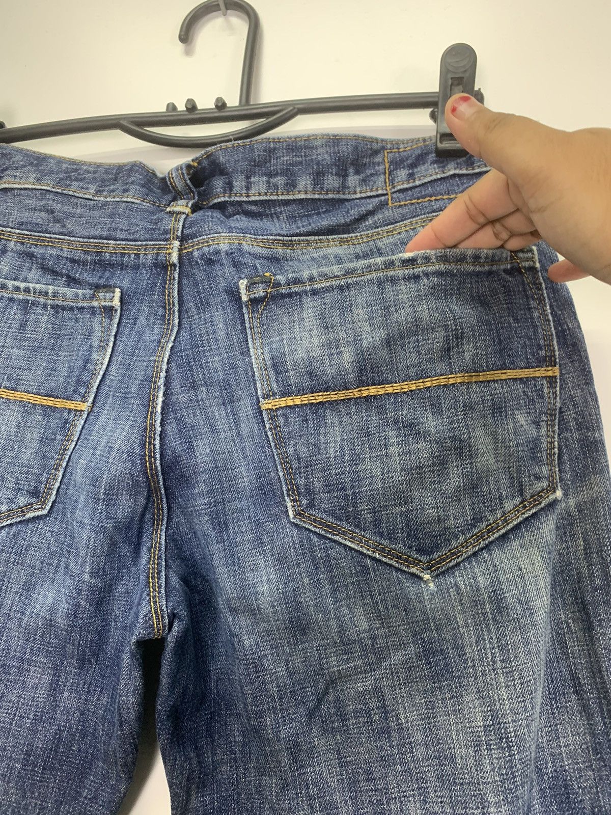 Gap × Vintage Vintage Gap Distressed Denim pant Size US 32 / EU 48 - 15 Thumbnail