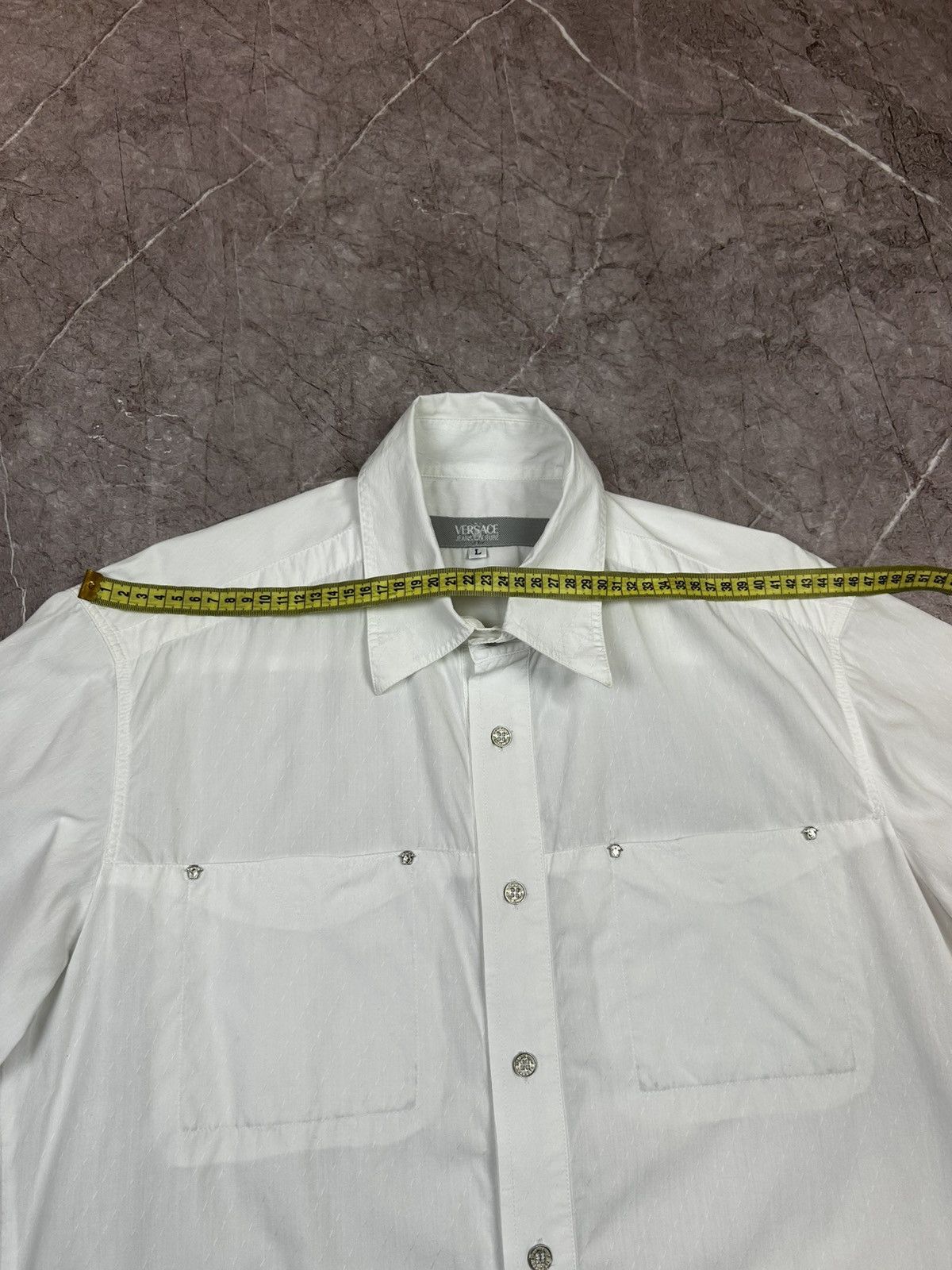 Versace Vintage Versace Jeans Couture Button up Shirt Size US L / EU 52-54 / 3 - 15 Thumbnail