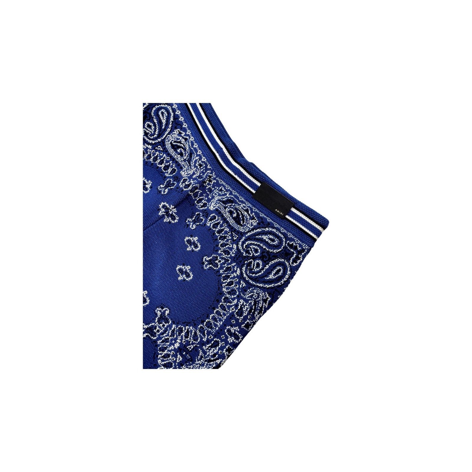 Amiri Amiri MA Knit Paisley Blue Sweats Size US 38 / EU 54 - 2 Thumbnail