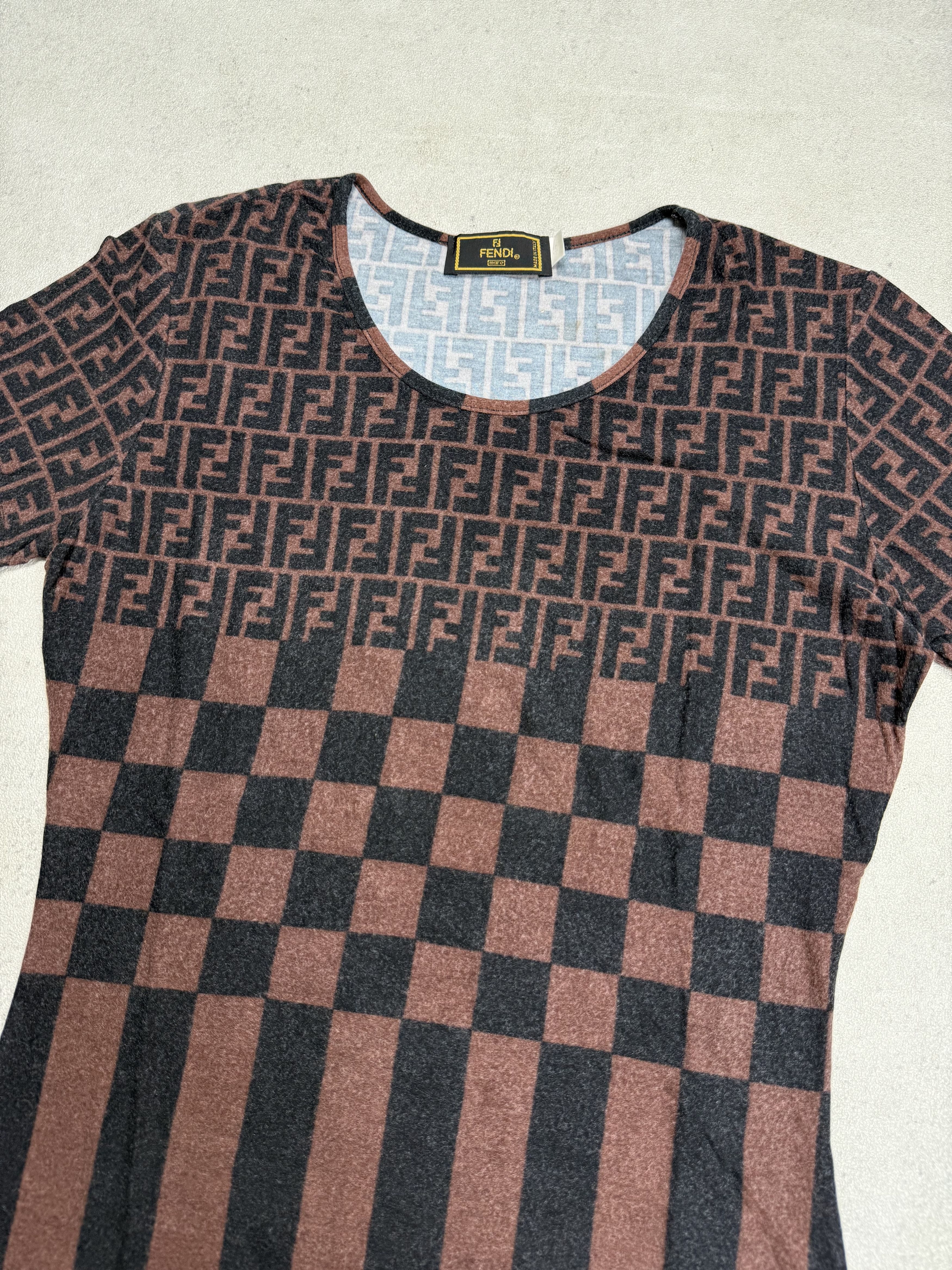 Fendi Vintage Fendi Monogram Top Size 44 Size M / US 6-8 / IT 42-44 - 2 Thumbnail