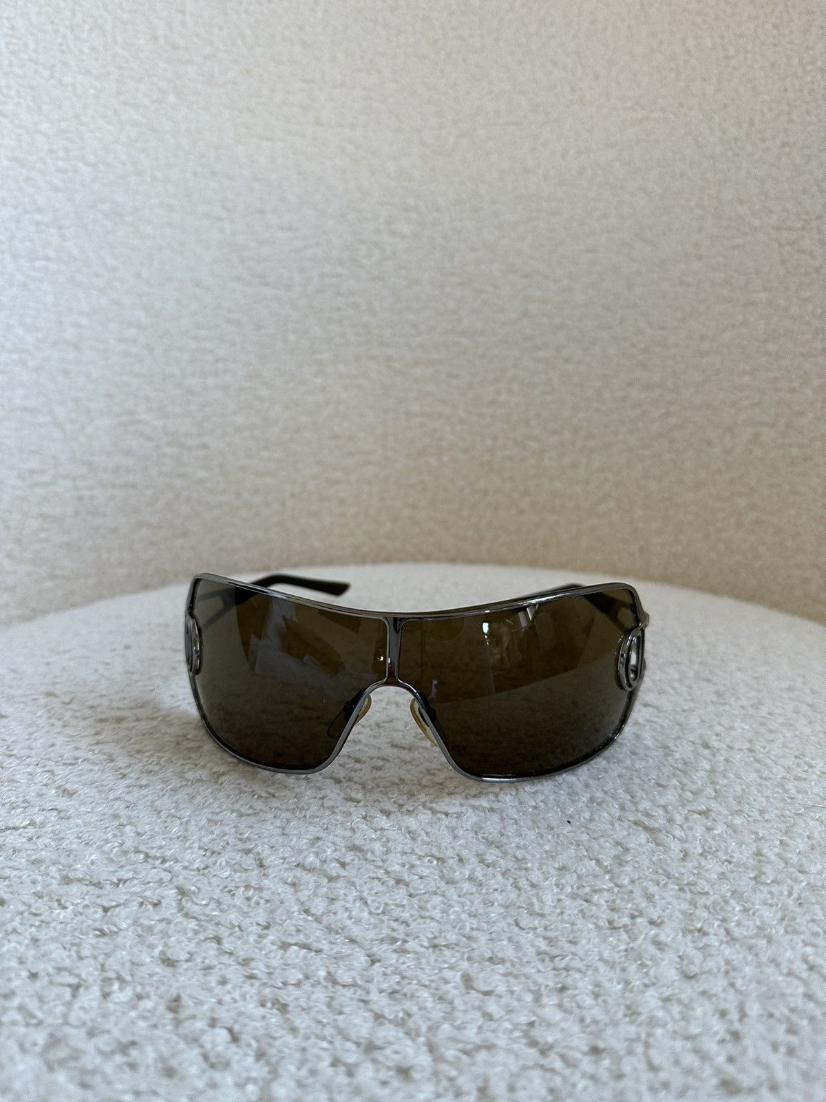 Designer × Dior × Vintage Dior DIORISSIMO 2 SILVER DIOR SUNGLASSES Size ONE SIZE - 2 Thumbnail