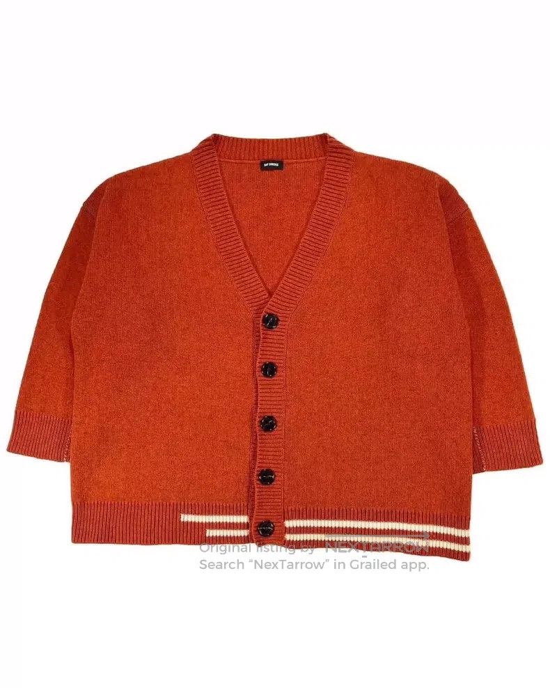 Raf Simons AW16 Oversized Varsity Cardigan