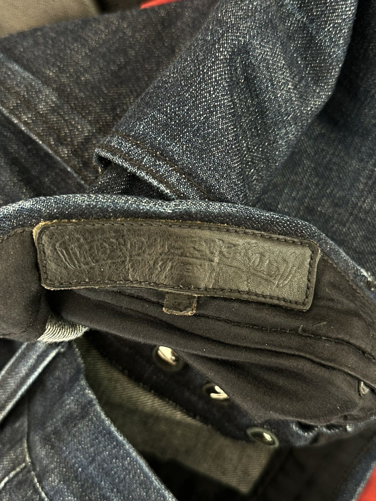 Chrome Hearts CHROME HEARTS 1 OF 1 FLARE PATCH JEANS Size US 31 - 10 Thumbnail