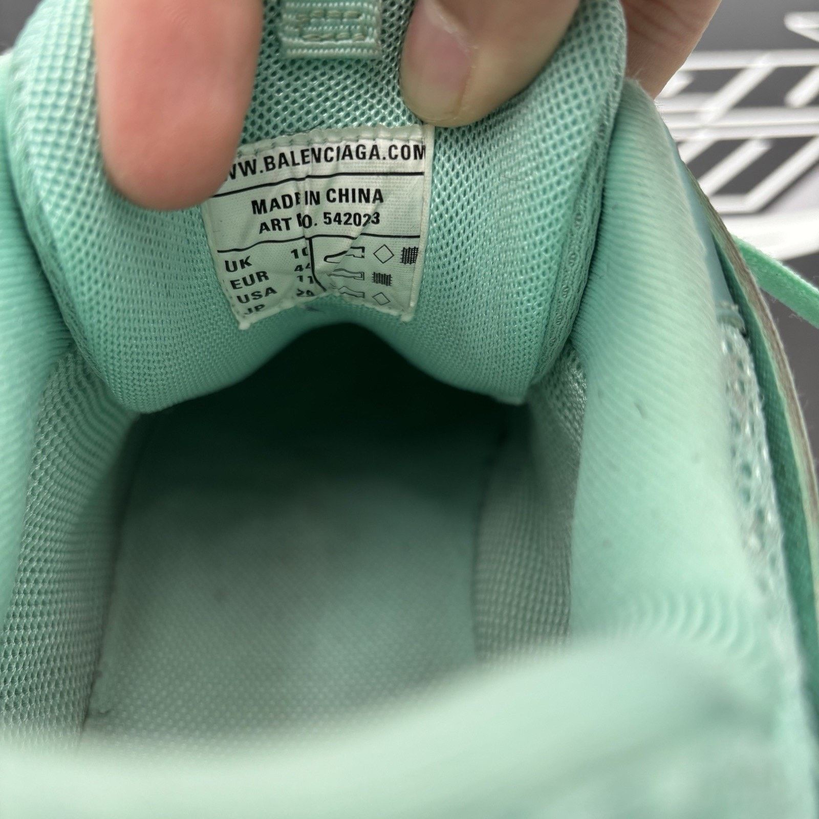 Balenciaga Balenciaga Track ' Mint ' | GREAT CONDITION! Size US 11 / EU 44 - 20 Thumbnail