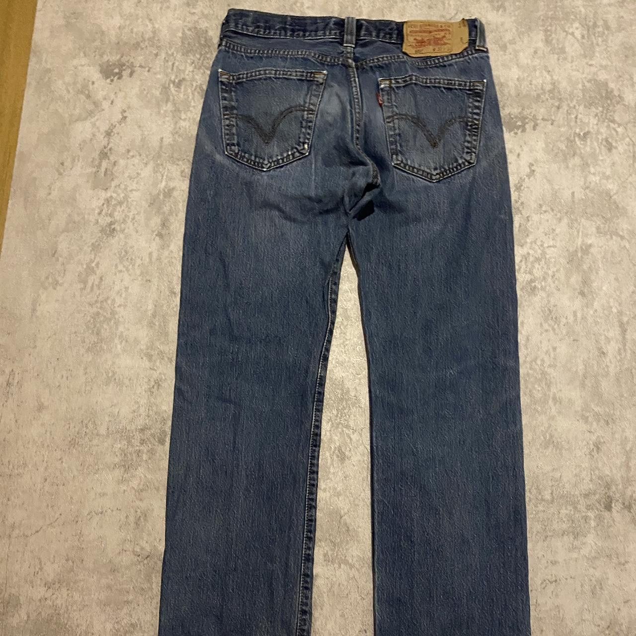 Levi's Levi's 501 blue jeans Rap hip hop casual Basic rap Size US 32 / EU 48 - 1 Thumbnail
