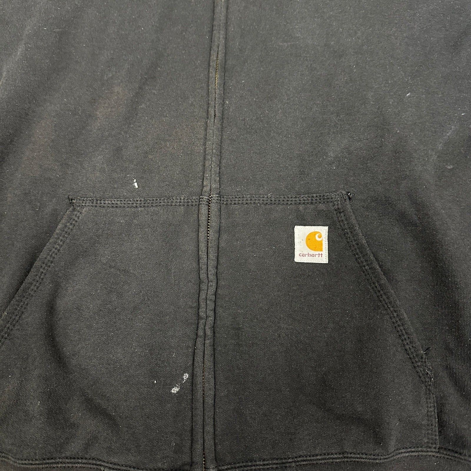 Carhartt Carhartt Hoodie Men's Large Black Full Zip Workwear Size US L / EU 52-54 / 3 - 5 Thumbnail