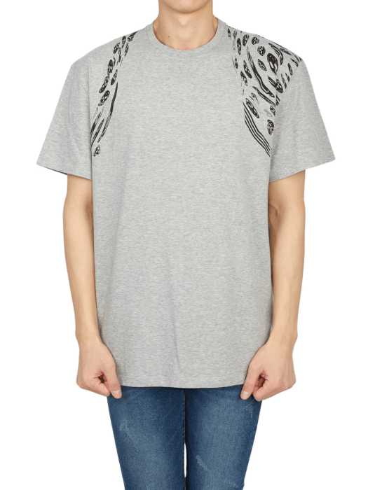 Alexander McQueen o1y1024 T-Shirt In Grey Size US S / EU 44-46 / 1 - 1 Thumbnail
