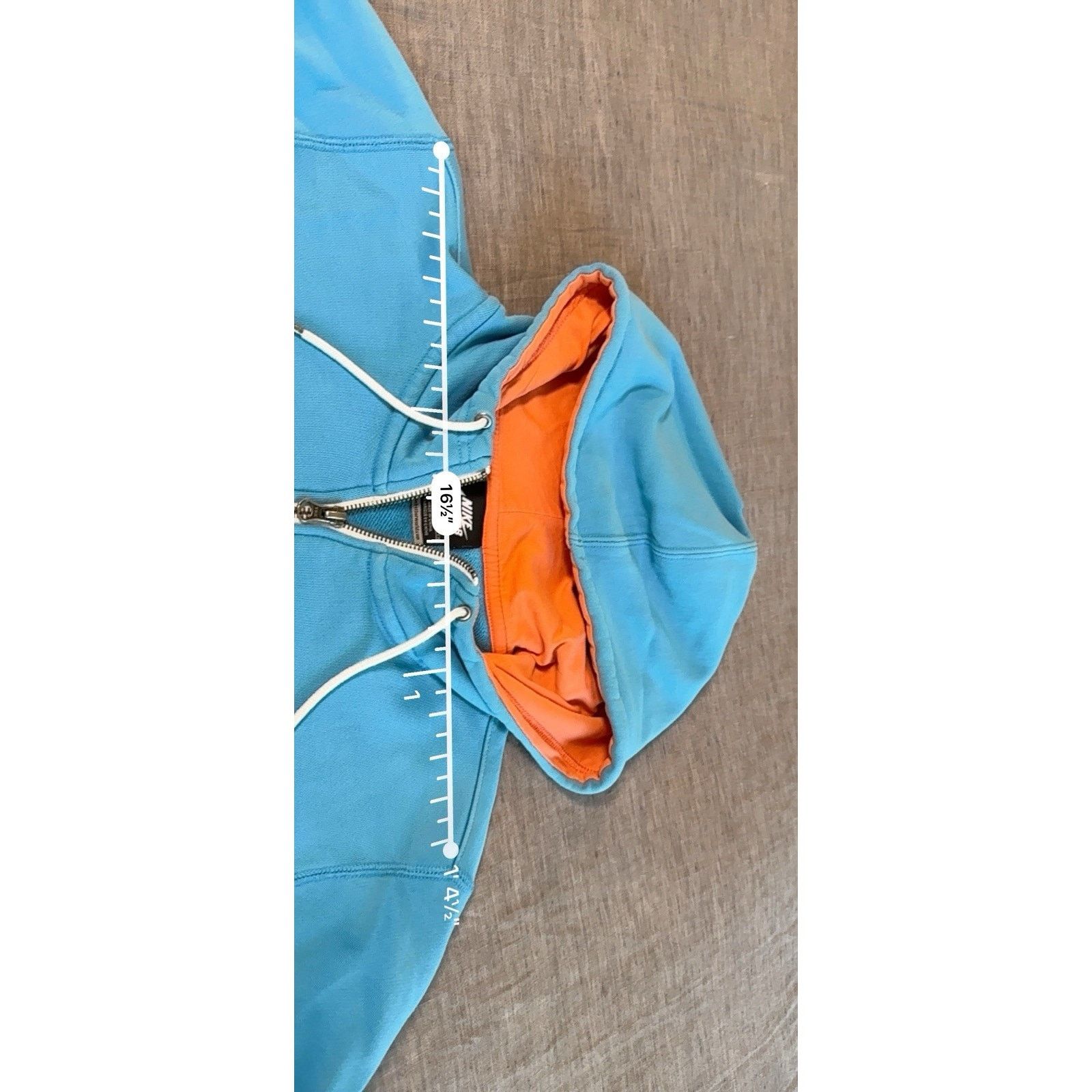 Nike Y2K Nike SB Full Zip Hoodie | Blue & Orange Skateboarding SM Size US S / EU 44-46 / 1 - 15 Thumbnail