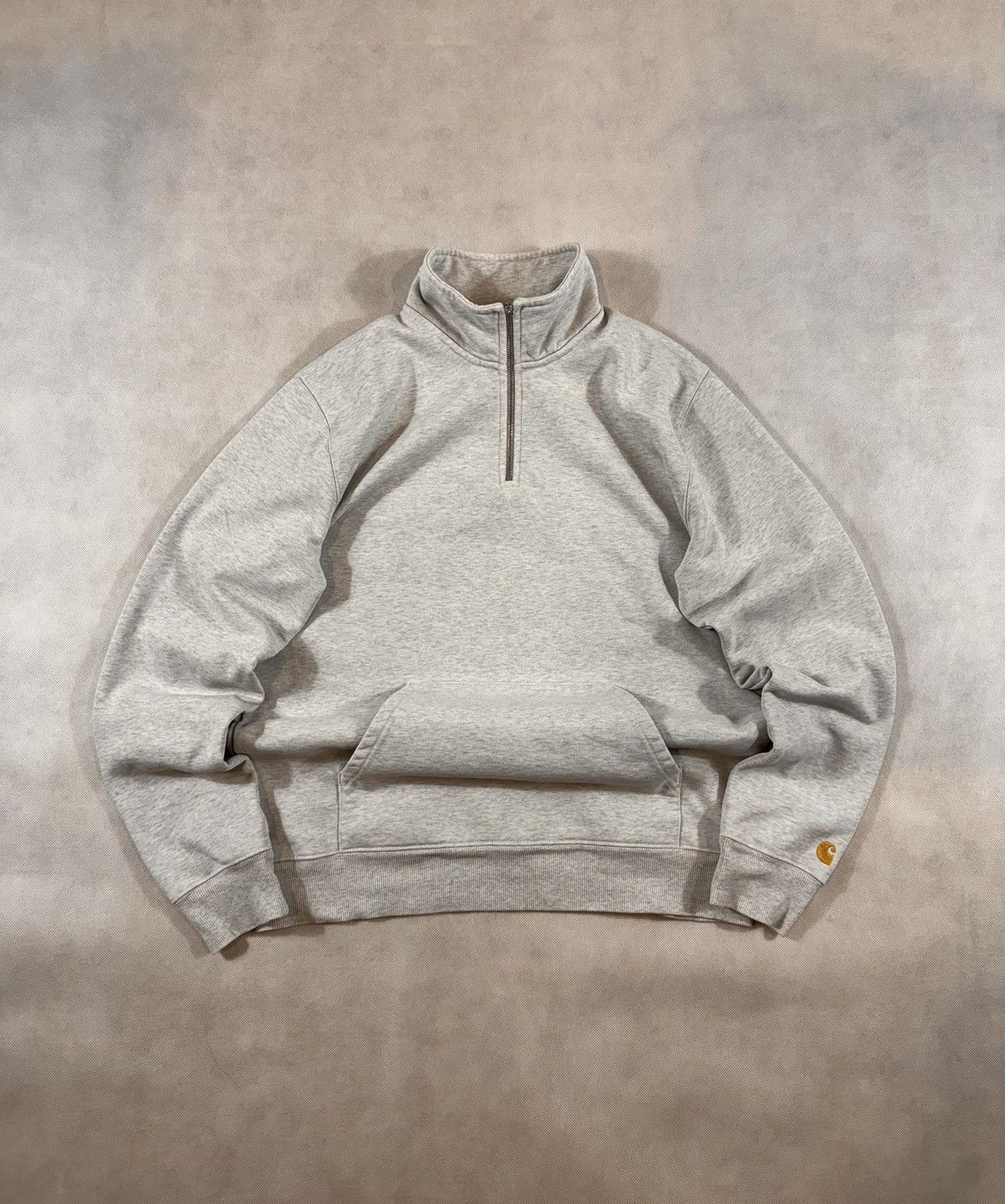Carhartt × Vintage CARHARTT VINTAGE BASIC ARM LOGO 1/3 ZIP Size US L / EU 52-54 / 3 - 1 Thumbnail