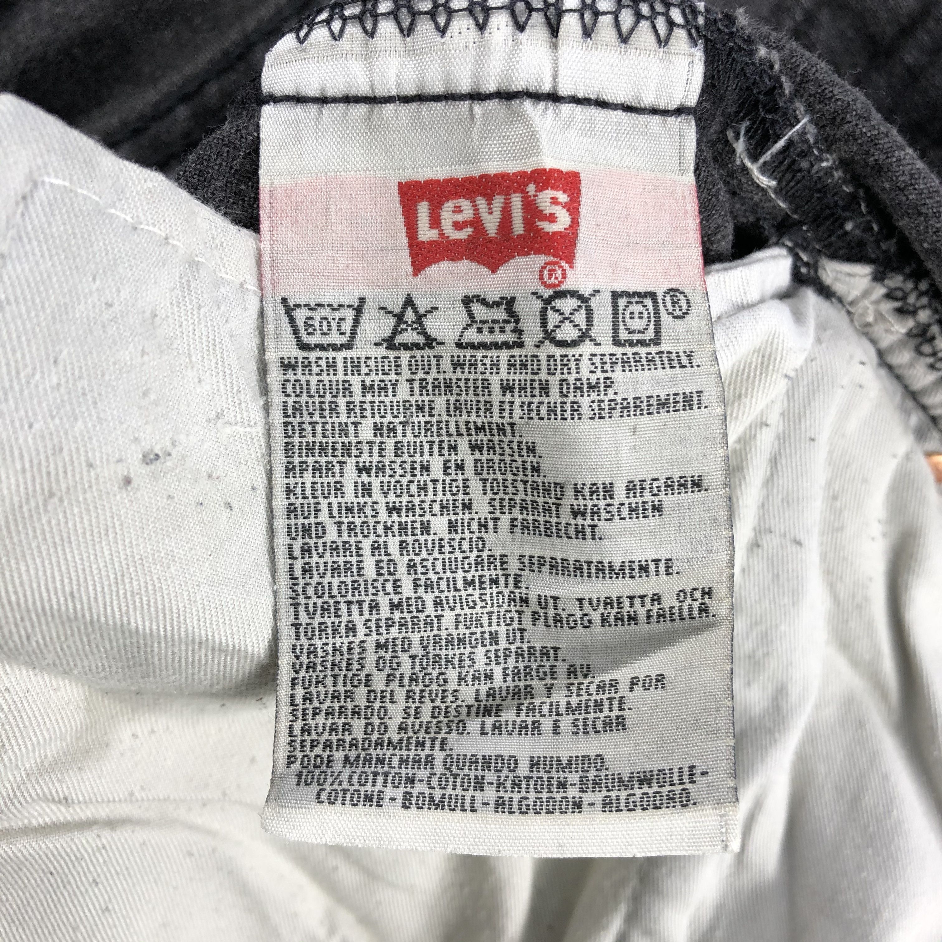 Levi's 90s Vintage Levis 501 Earth Tone Jeans-J1443 Size US 41 - 12 Thumbnail