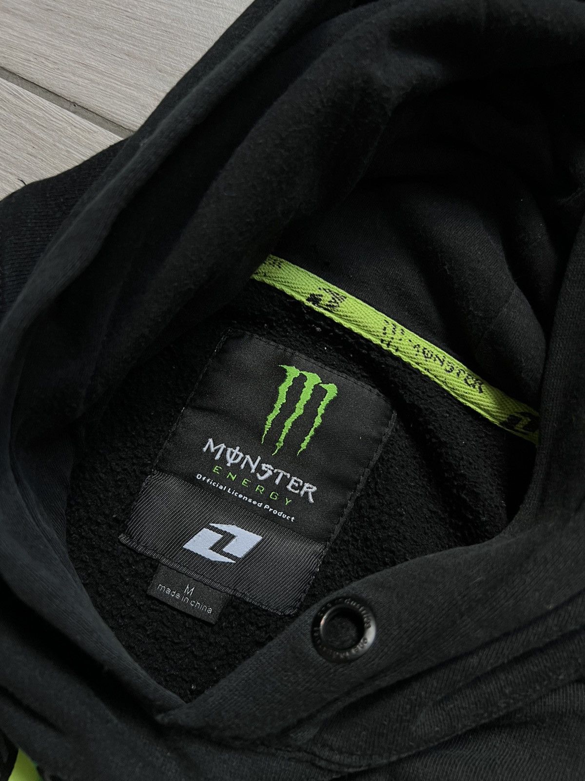 Affliction × JNCO × Vintage Y2k Affliction Fox Racing Monster Hype Energy Hoodie Size US M / EU 48-50 / 2 - 6 Thumbnail