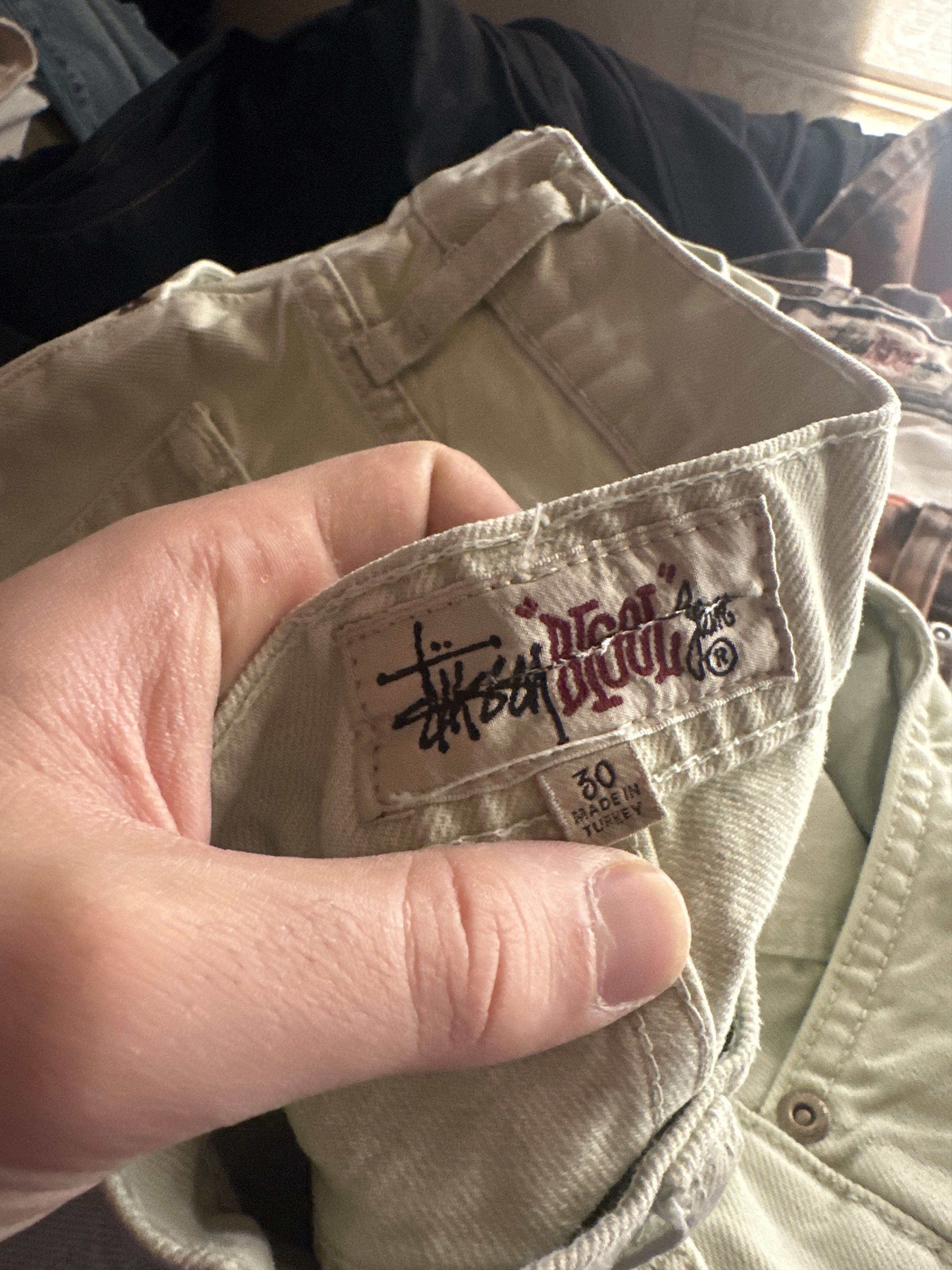 Stussy Stussy Big Ol Jean Cream Size 30 Size US 30 / EU 46 - 6 Thumbnail