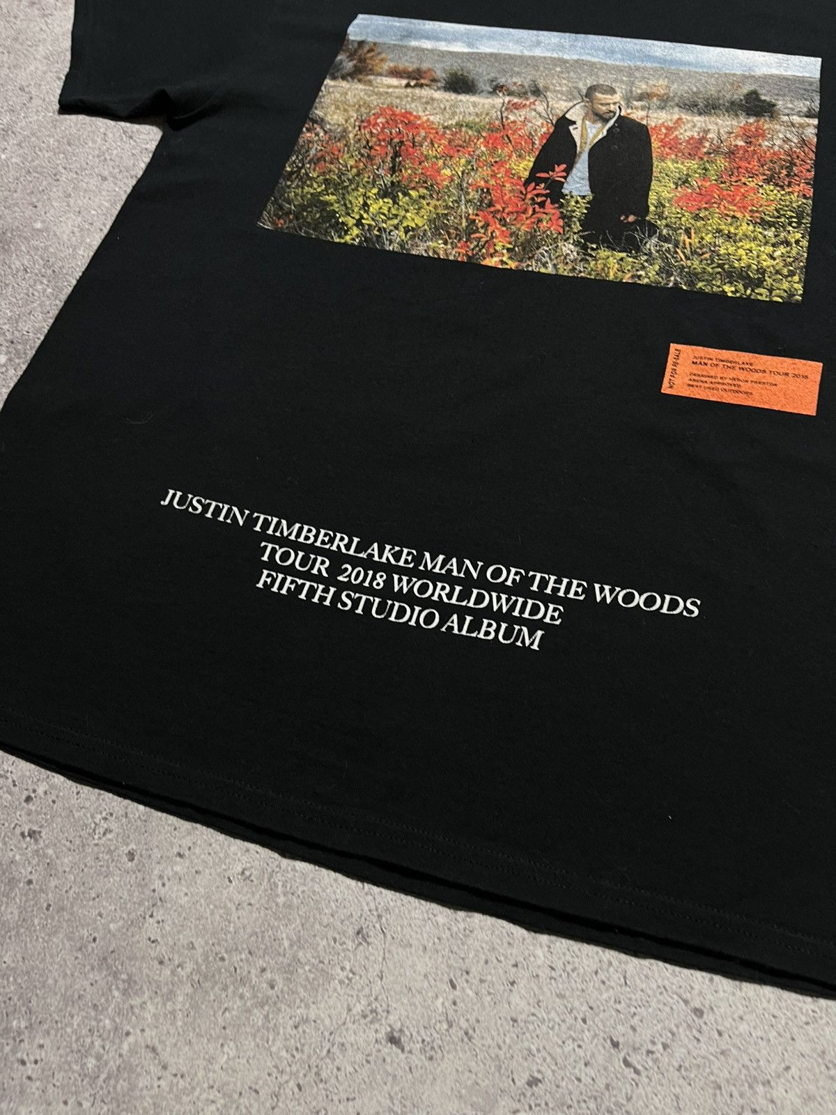 Heron Preston Justin Timberlake x Heron Preston 2018 Tour Man of the World Size US L / EU 52-54 / 3 - 6 Thumbnail
