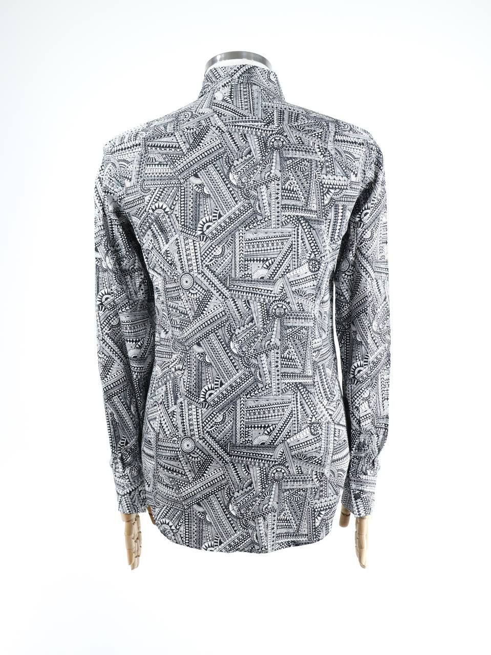 Hugo Boss HUGO BOSS X MEISSEN Shirt with a pattern Size US S / EU 44-46 / 1 - 4 Thumbnail