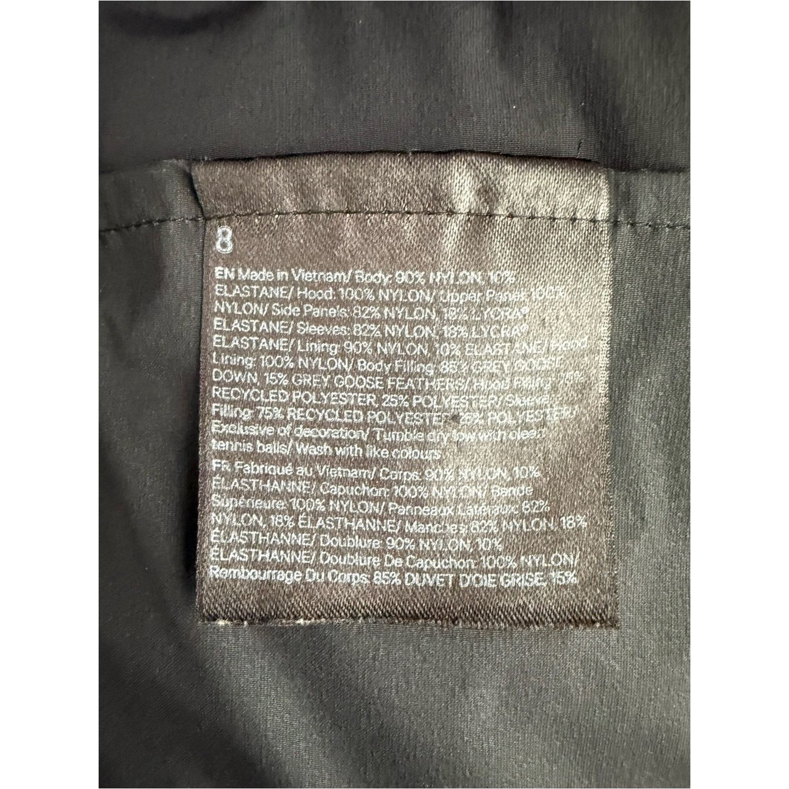 Lululemon lululemon athletica Black Down for It All Running Jacket Size M / US 6-8 / IT 42-44 - 4 Thumbnail