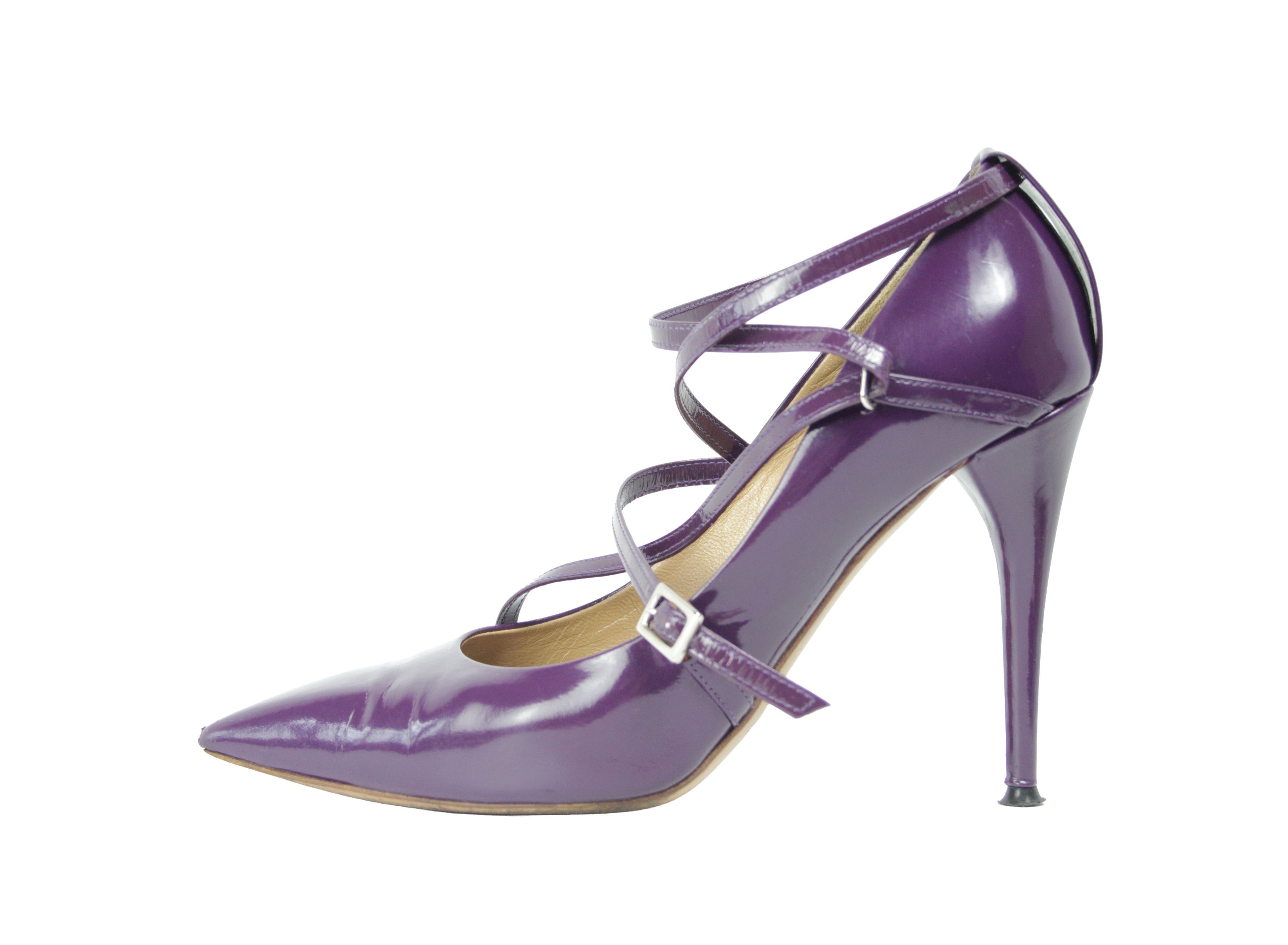 Chloe Y2K Point Toe Laced Heels Size US 7 / IT 37 - 1 Thumbnail