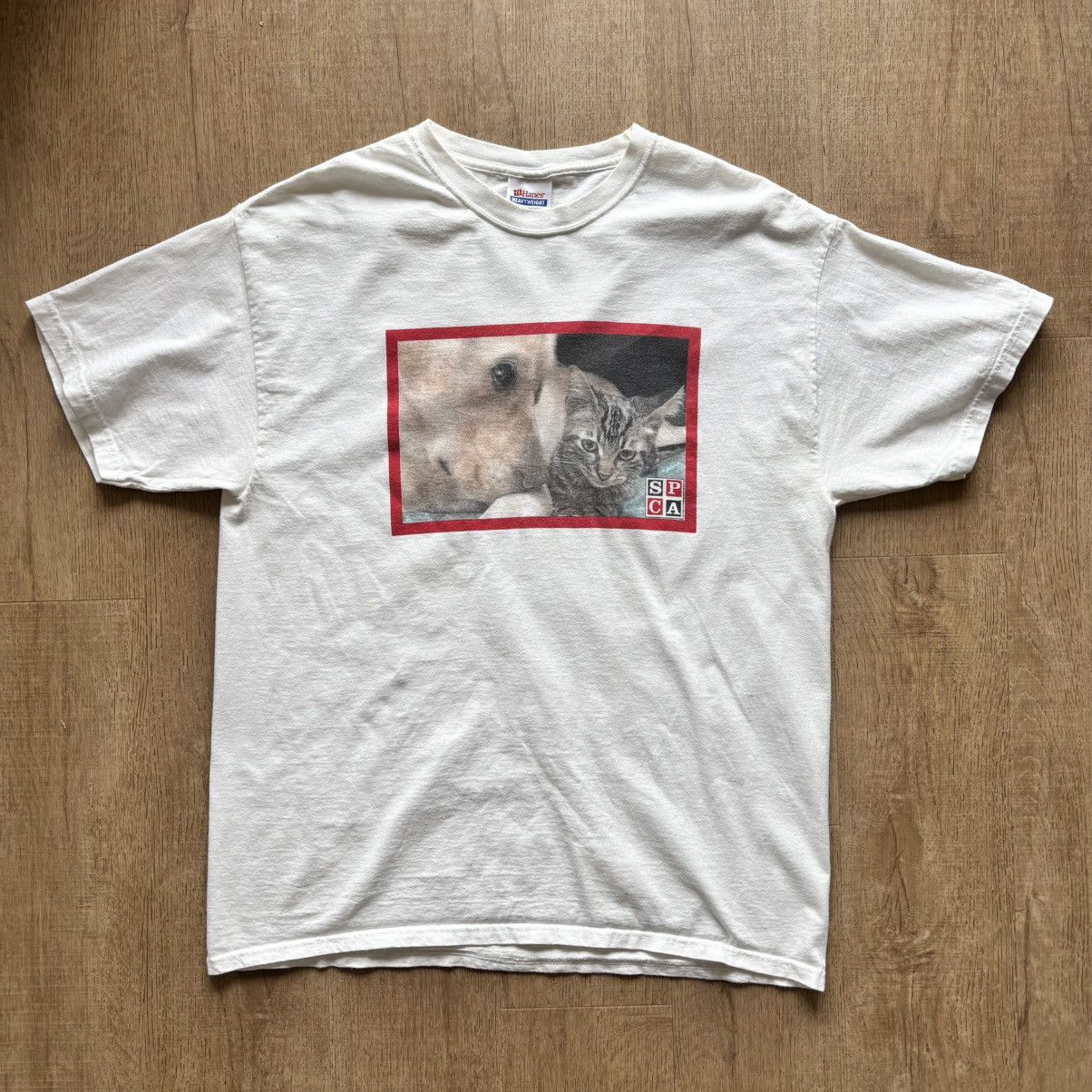 Vintage SPCA Animal Rescue Tshirt Size US L / EU 52-54 / 3 - 1 Thumbnail