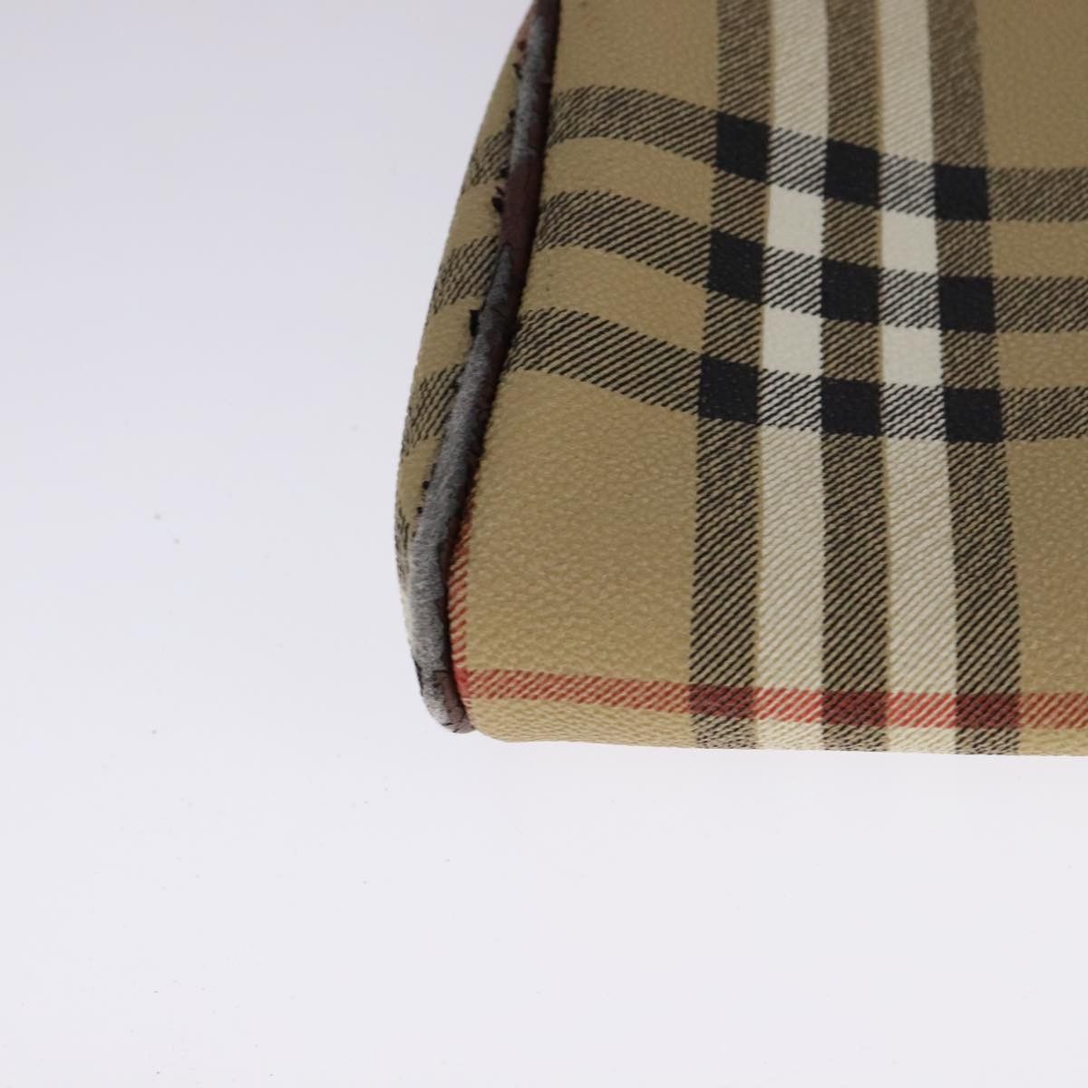 Burberry Burberry Nova Check Shoulder Bag Pvc Beige Brown Gold Size ONE SIZE - 15 Thumbnail