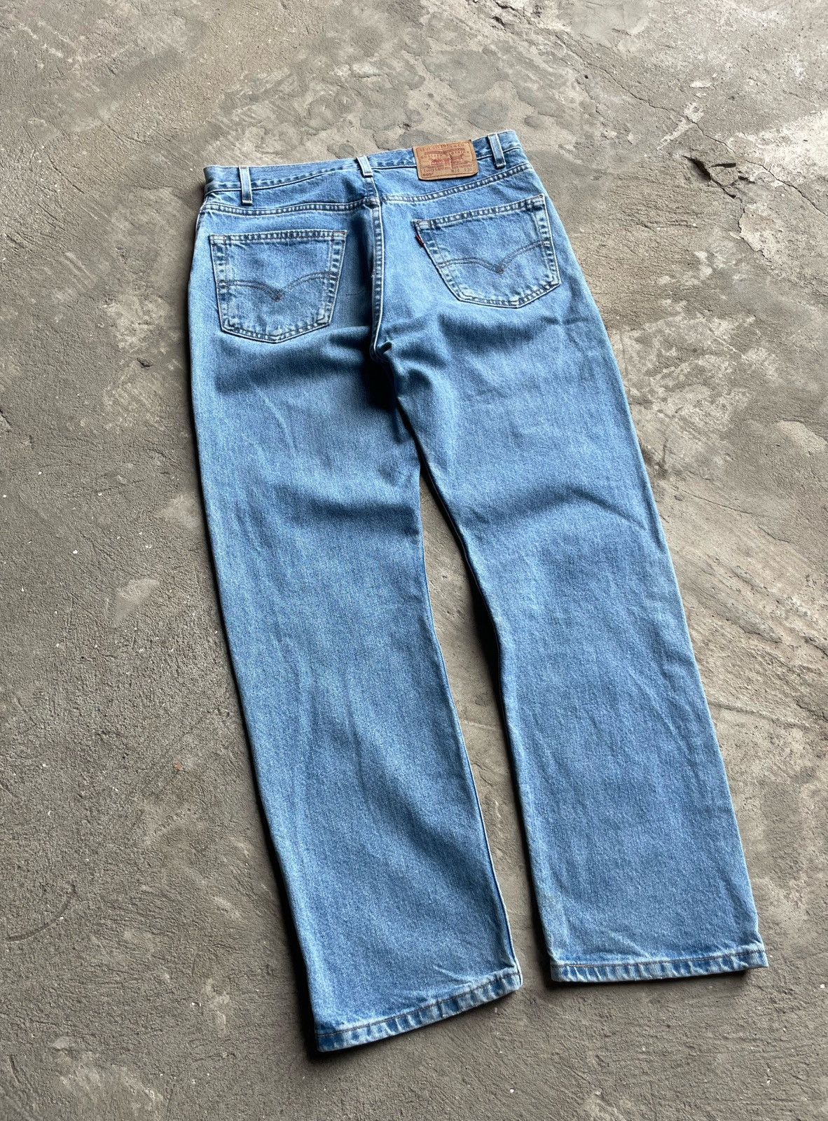 Japanese Brand × Levi's × Vintage Vintage Levi’s 505 Baggy Washed Faded Pants Y2K Size US 34 / EU 50 - 6 Thumbnail