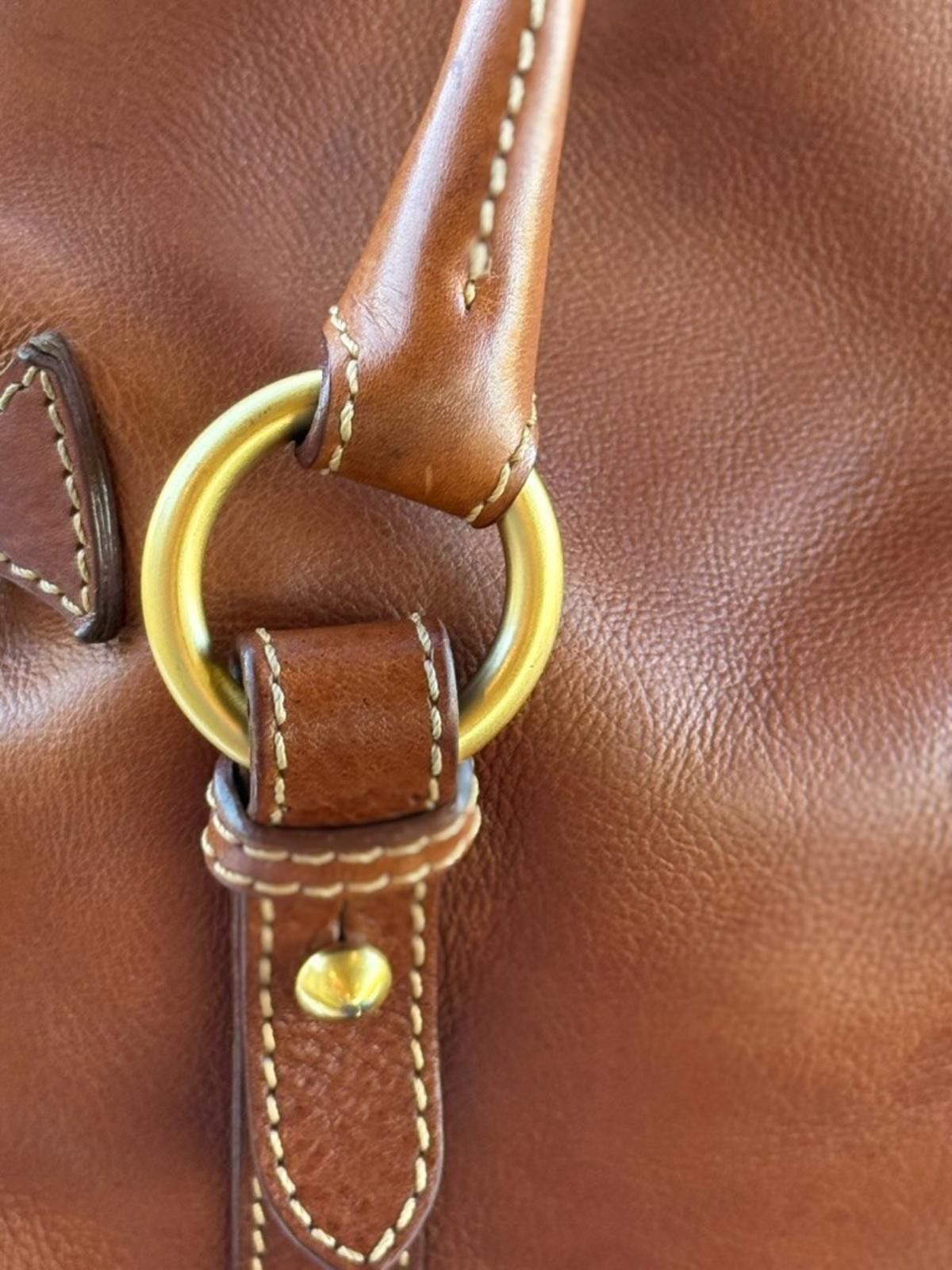 Dooney & Bourke Dooney Bourke Florentine Satchel Italian Leather Brown bag Size ONE SIZE - 11 Thumbnail