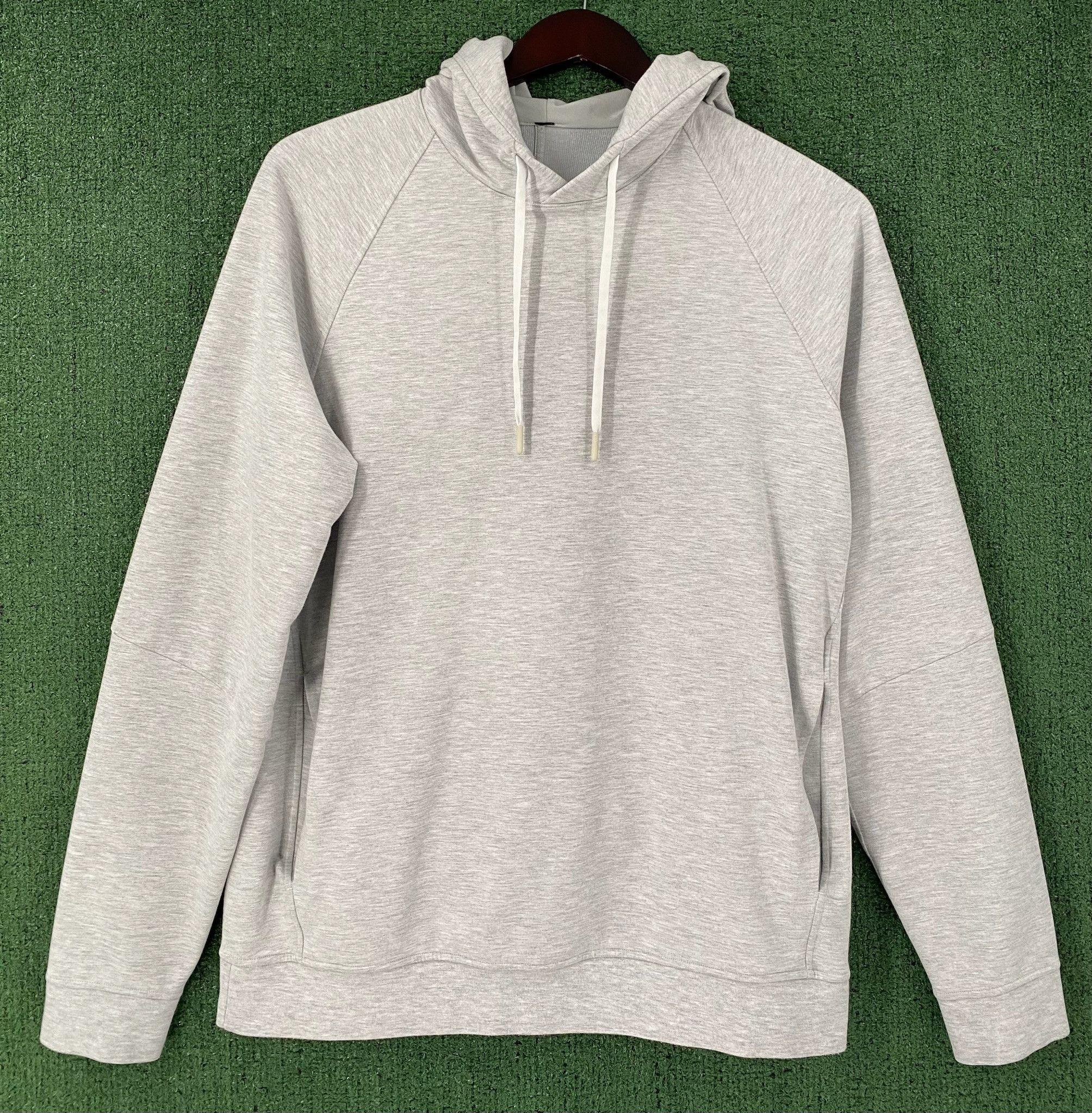 Lululemon Lululemon Smooth Spacer Light Heather Gray Hoodie Large Size US L / EU 52-54 / 3 - 1 Thumbnail