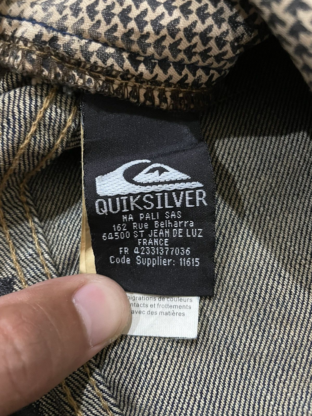 Quicksilver × Quiksilver Vintage Quiksilver Buster Faded Relaxed Fit Jeans Size US 32 / EU 48 - 10 Thumbnail