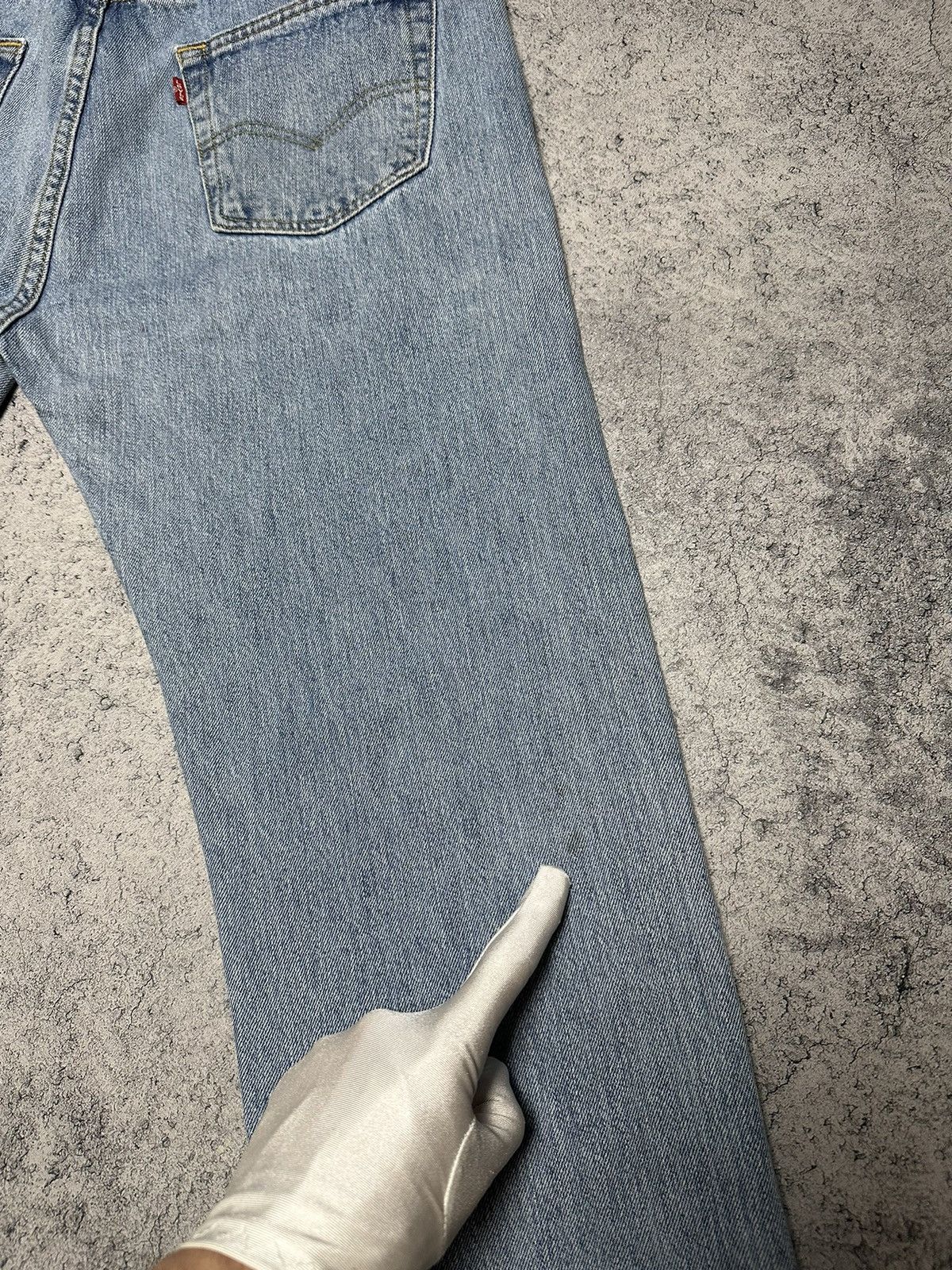 Levi's Vintage Levis 501 Baby Blue Jeans Pants 34x32 Size US 34 / EU 50 - 6 Thumbnail