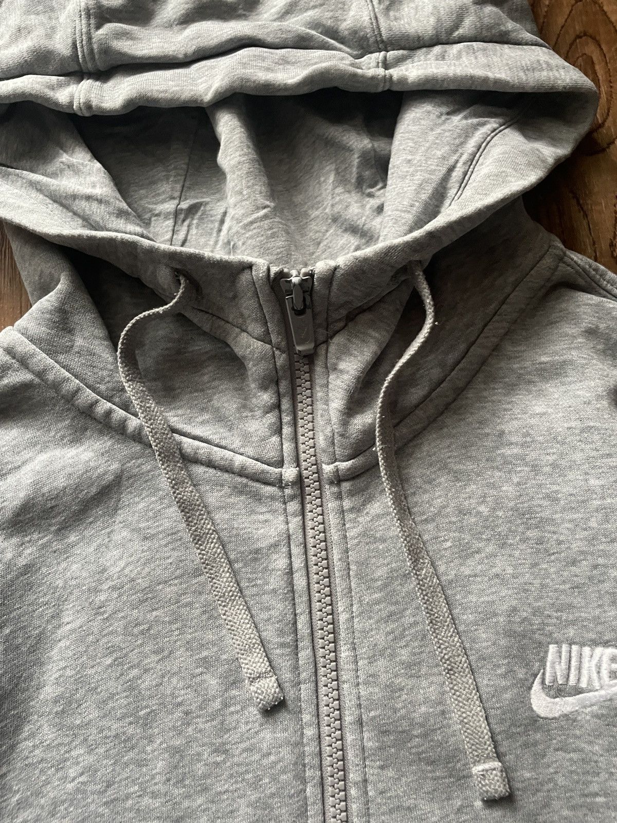Nike Vintage Nike Zip-Up Hoodie Swoosh Y2K 90S rare hype Size US S / EU 44-46 / 1 - 5 Thumbnail